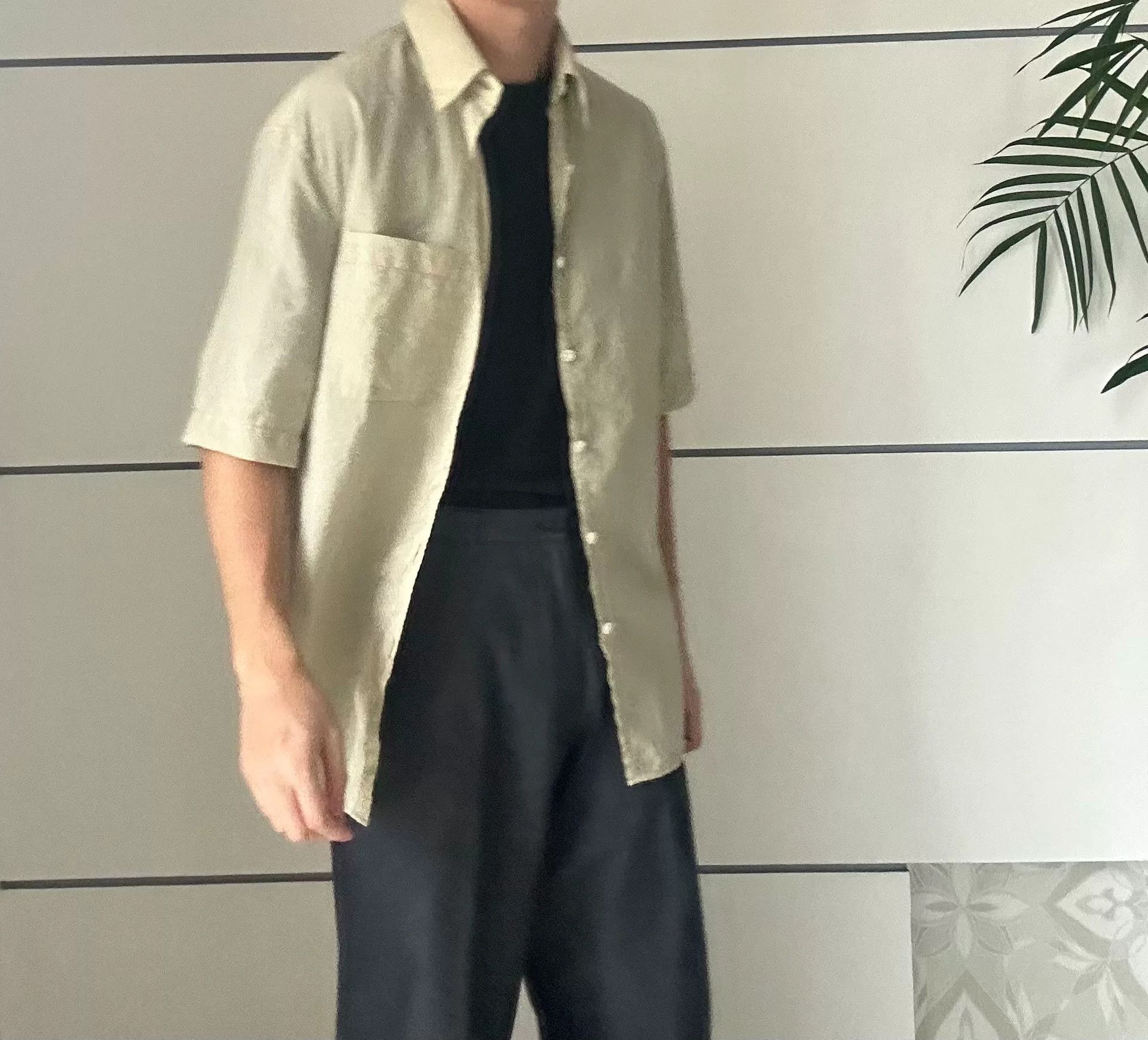 Lemaire LEMAIRE 22SS Short Sleeve Shirt Size US S / EU 44-46 / 1 - 8 Thumbnail