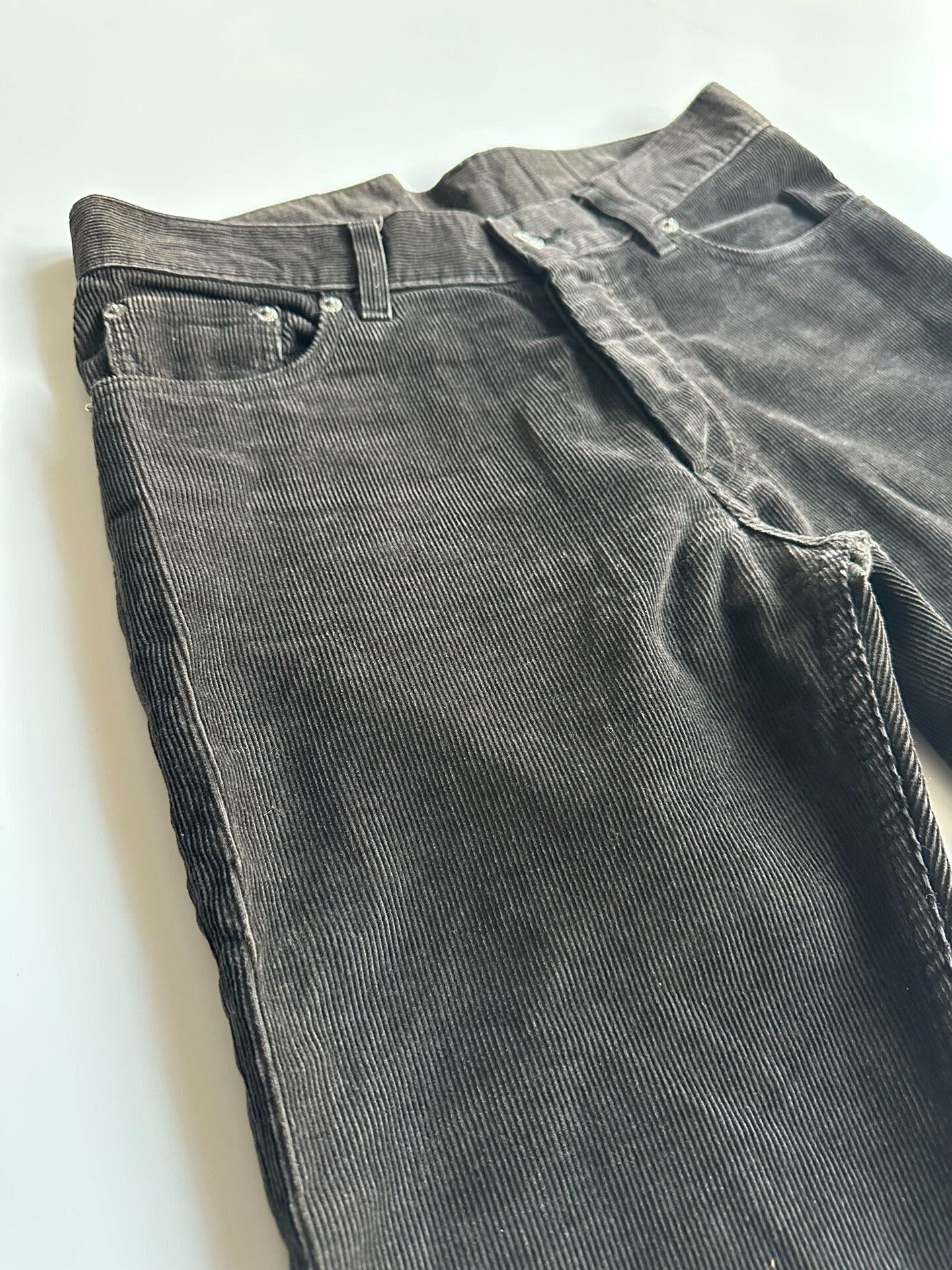 Helmut Lang Helmut Lang 1998 Corduroy Pants Size US 31 - 5 Thumbnail