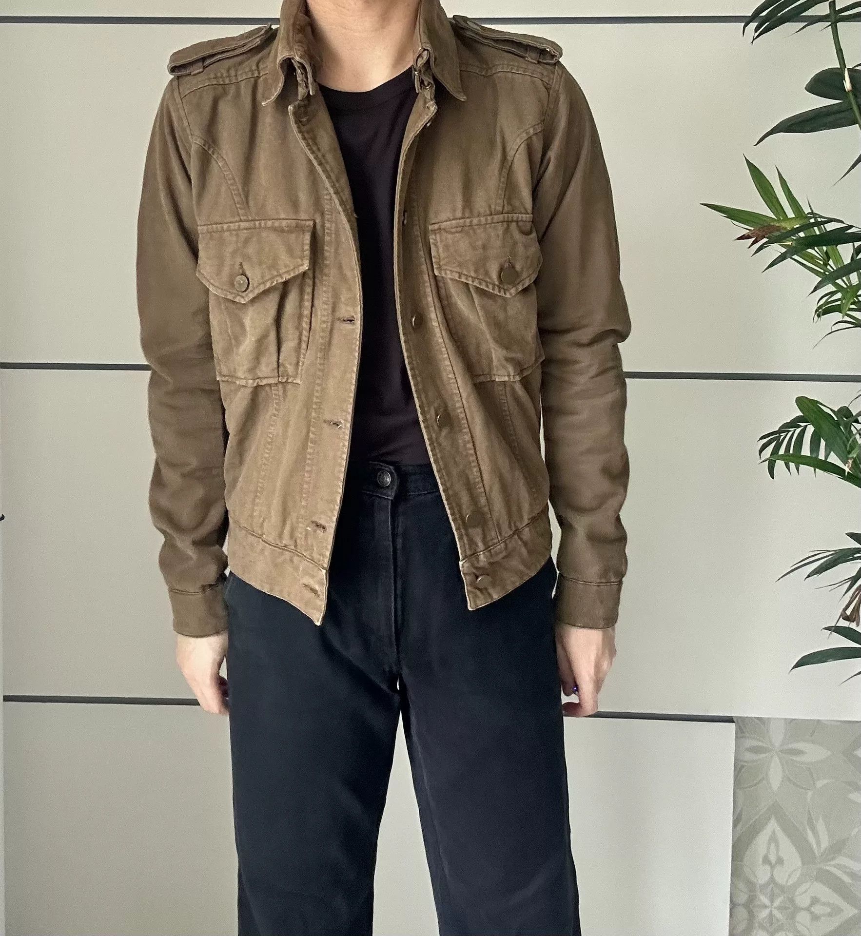 Vintage Vintage Italian Military Jacket for Sale Size US S / EU 44-46 / 1 - 8 Thumbnail