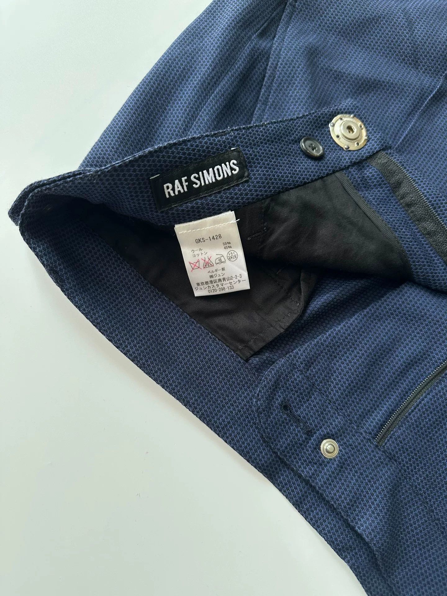Raf Simons RAF SIMONS Men's Navy Shorts Size US 30 / EU 46 - 2 Thumbnail