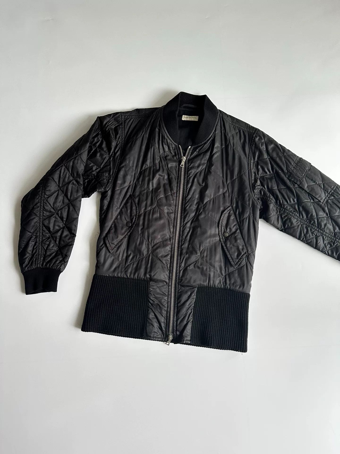 Dries Van Noten Dries Van Noten Bomber Jacket with Long Hem Size US S / EU 44-46 / 1 - 2 Thumbnail