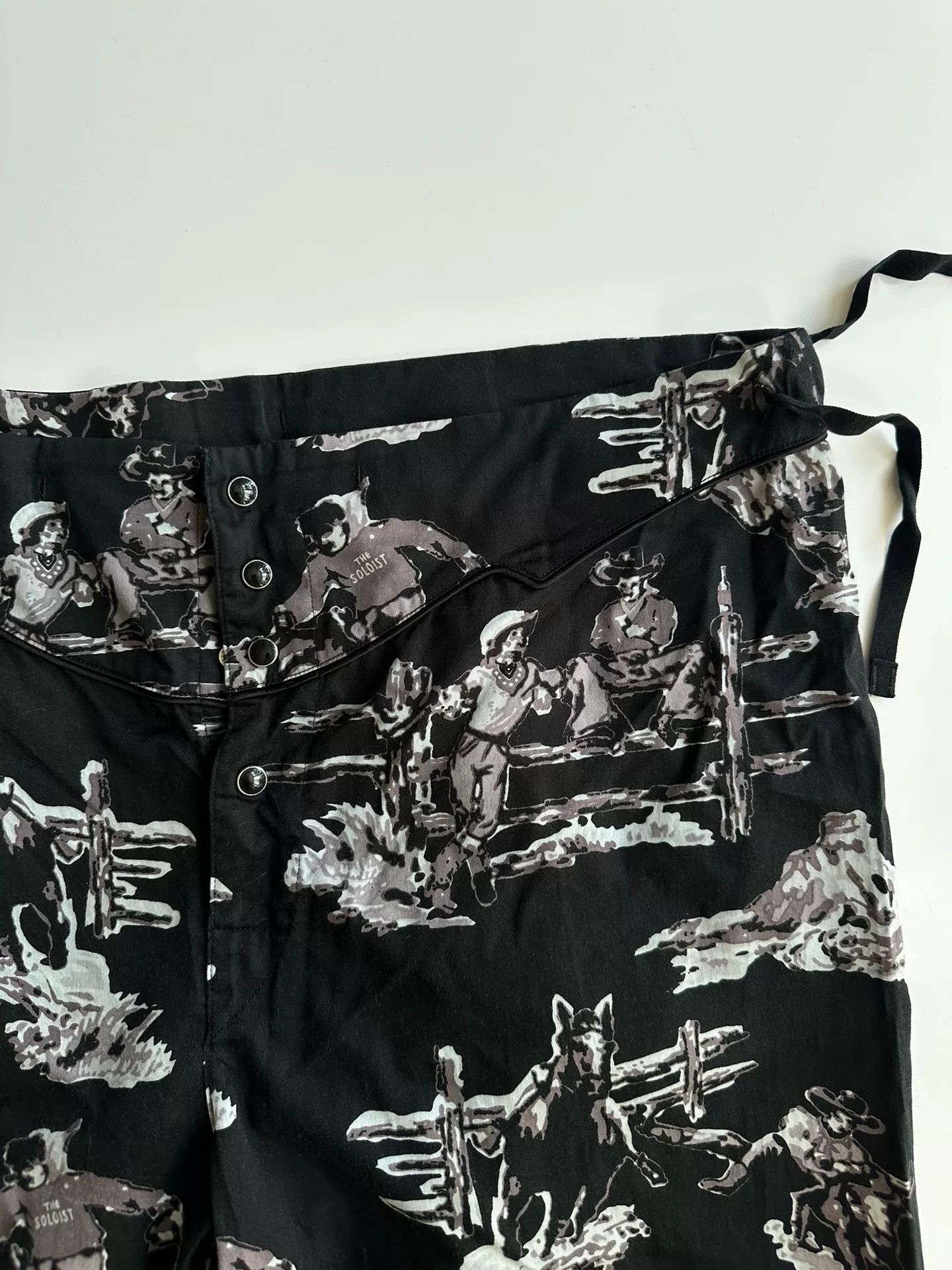 Takahiromiyashita The Soloist. Takahiromiyashita The Soloist Print Pants Size US 28 / EU 44 - 3 Thumbnail