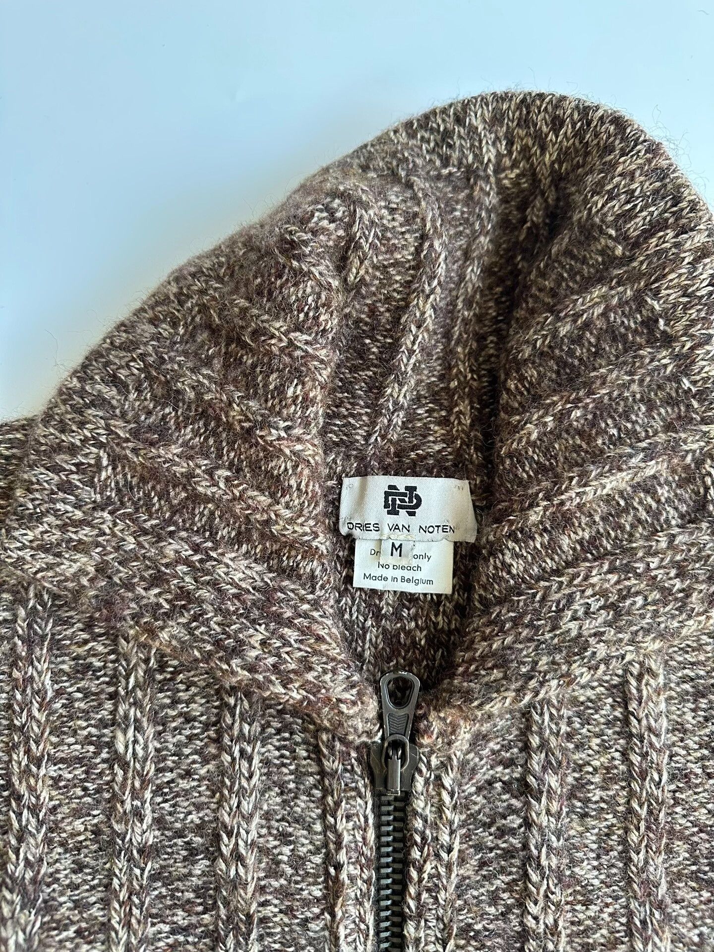 Dries Van Noten Dries Van Noten Thick Zip Sweater Size US M / EU 48-50 / 2 - 6 Thumbnail