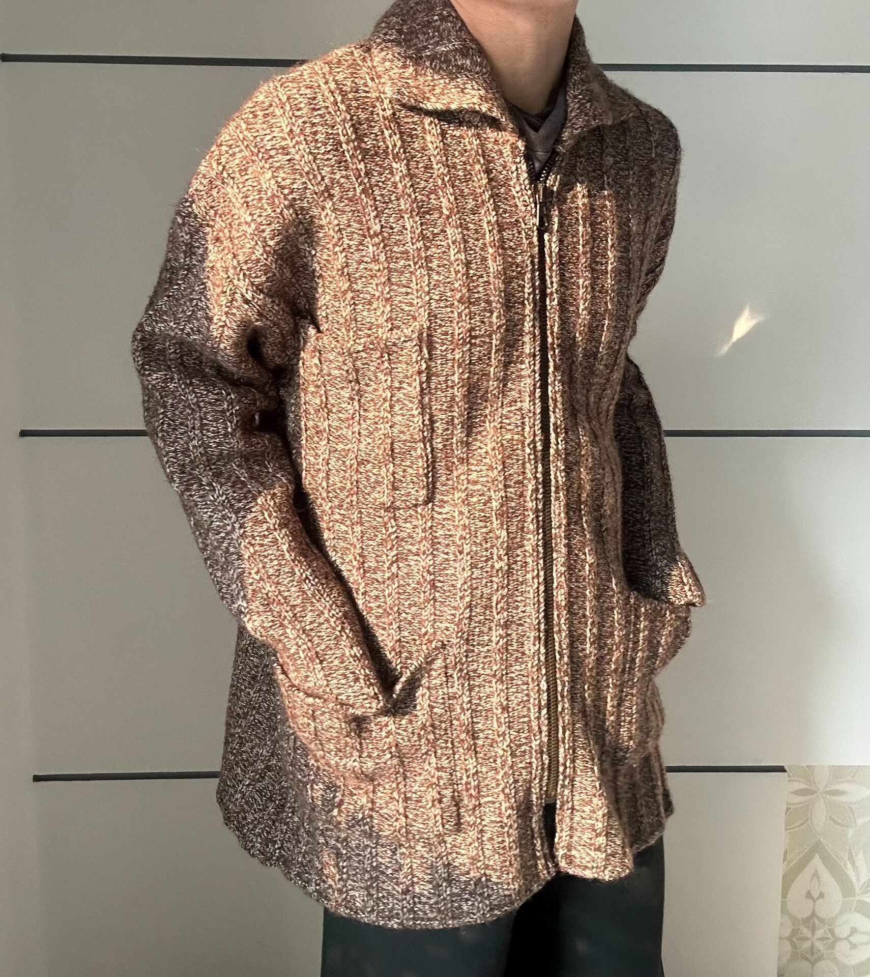 Dries Van Noten Dries Van Noten Thick Zip Sweater Size US M / EU 48-50 / 2 - 7 Thumbnail