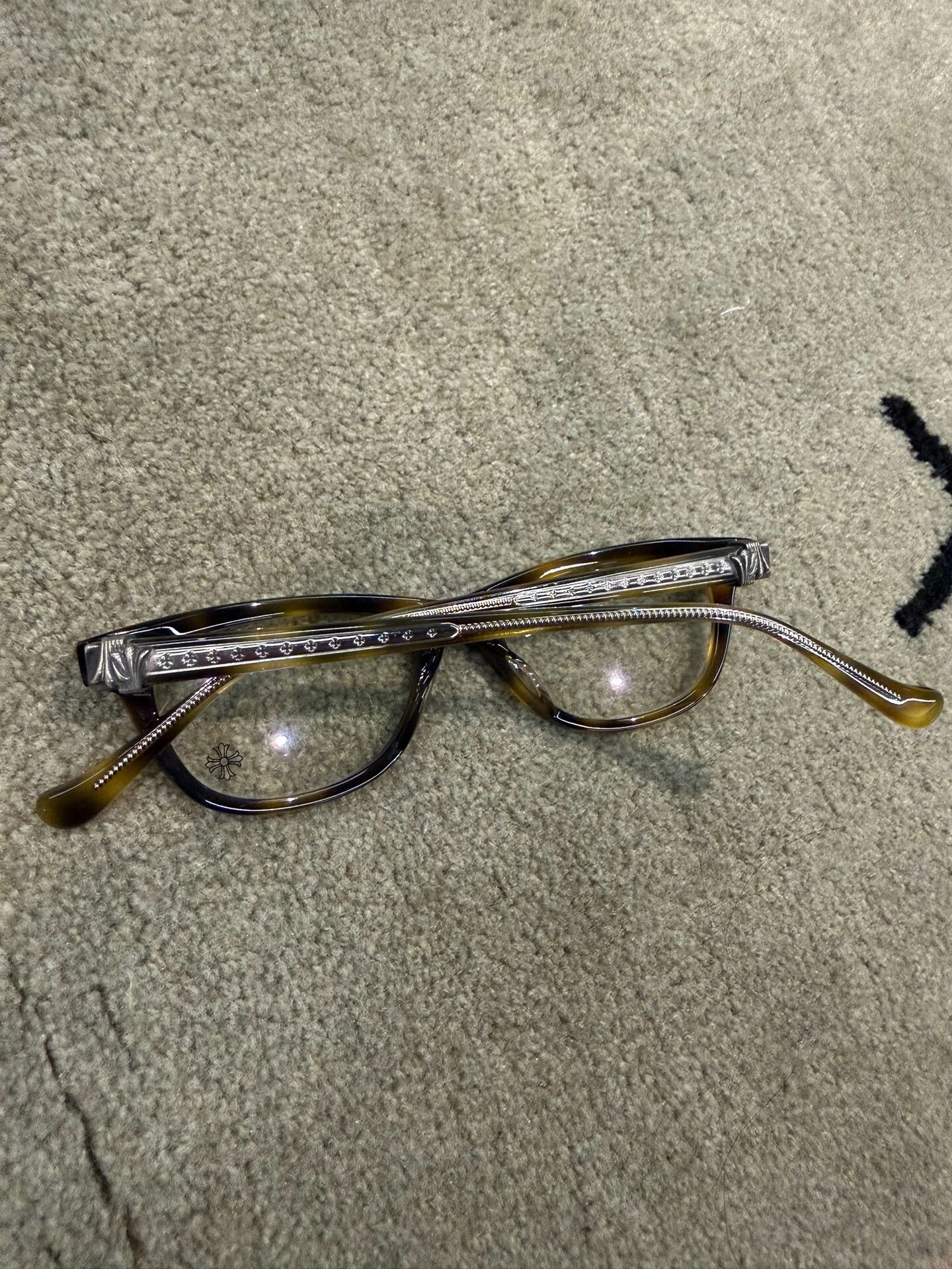 Chrome Hearts Chrome Hearts Tortoiseshell Sunglasses Size ONE SIZE - 2 Thumbnail