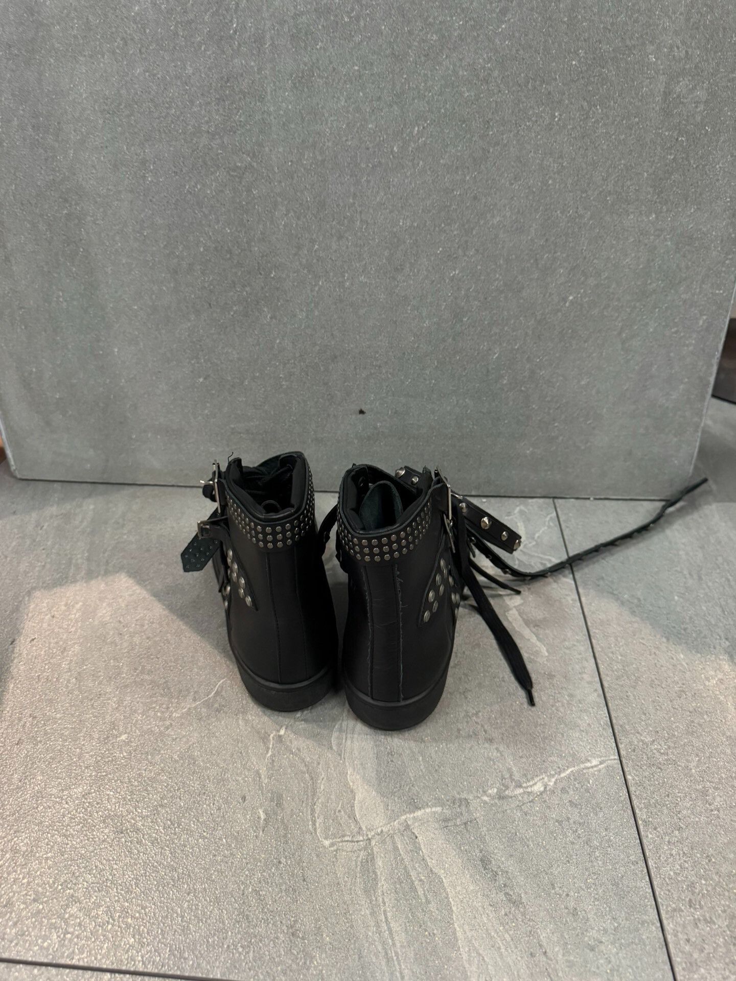Hedi Slimane Yves Saint Laurent Rock High-Top Sneakers Size US 5 / EU 37 - 2 Thumbnail