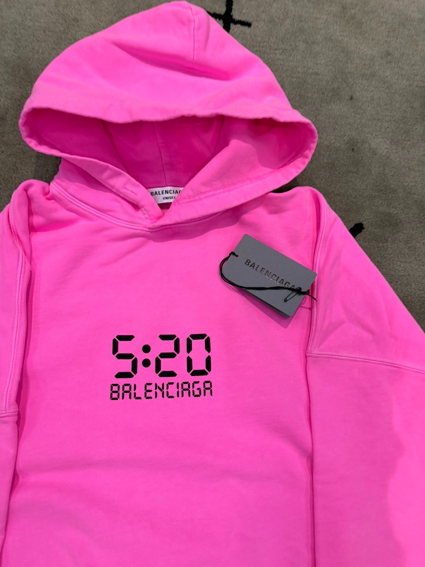 Balenciaga Pink Balenciaga Hoodie for Valentine's Day Size US L / EU 52-54 / 3 - 3 Thumbnail