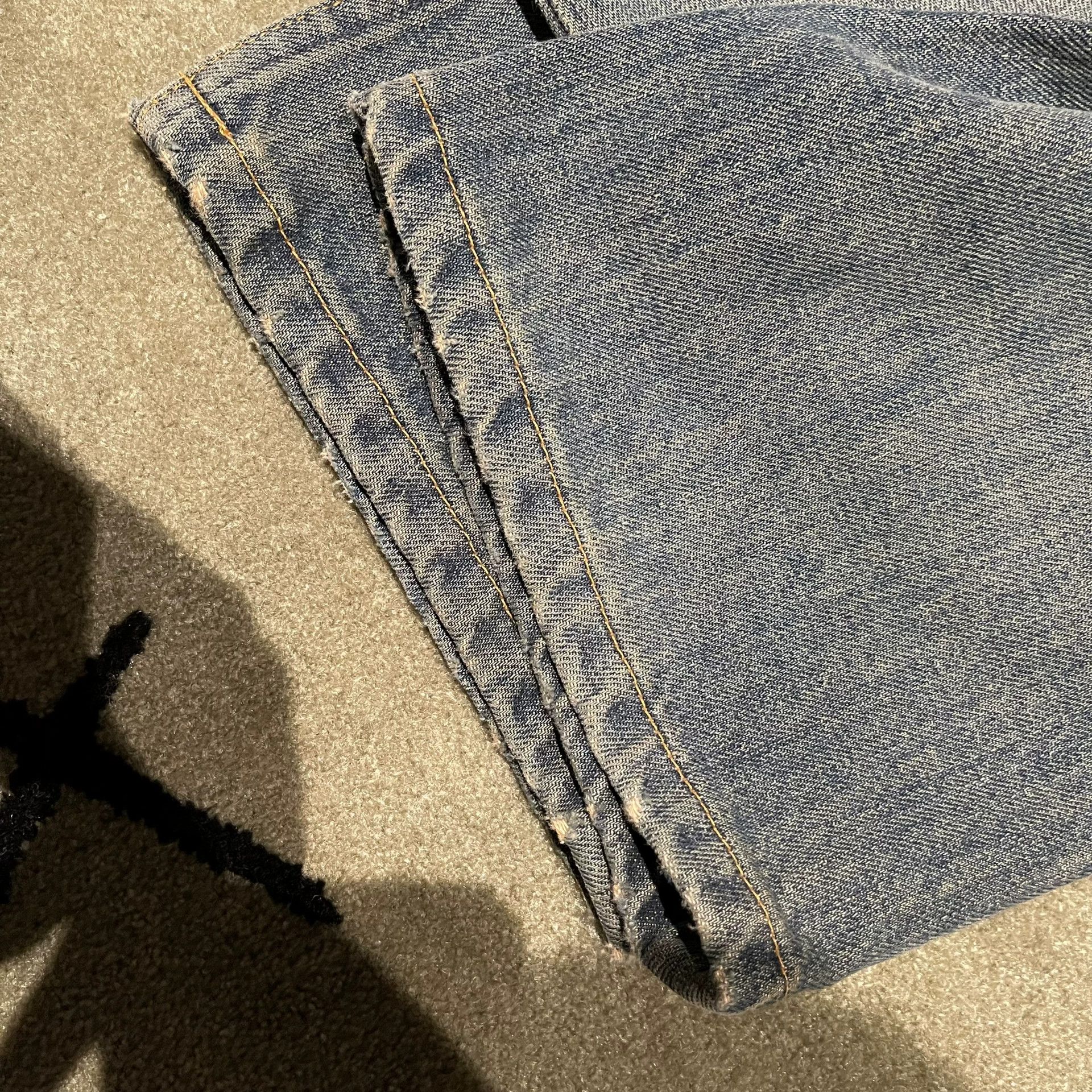 Helmut Lang Helmut Lang Vintage Dark Denim Boot Cut Jeans Size US 29 - 9 Thumbnail