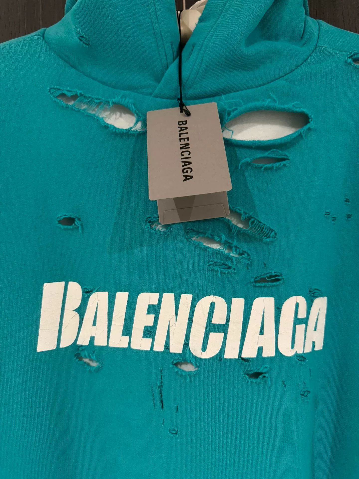 Balenciaga Balenciaga Oversized Hoodie with Tags Size US XS / EU 42 / 0 - 2 Thumbnail