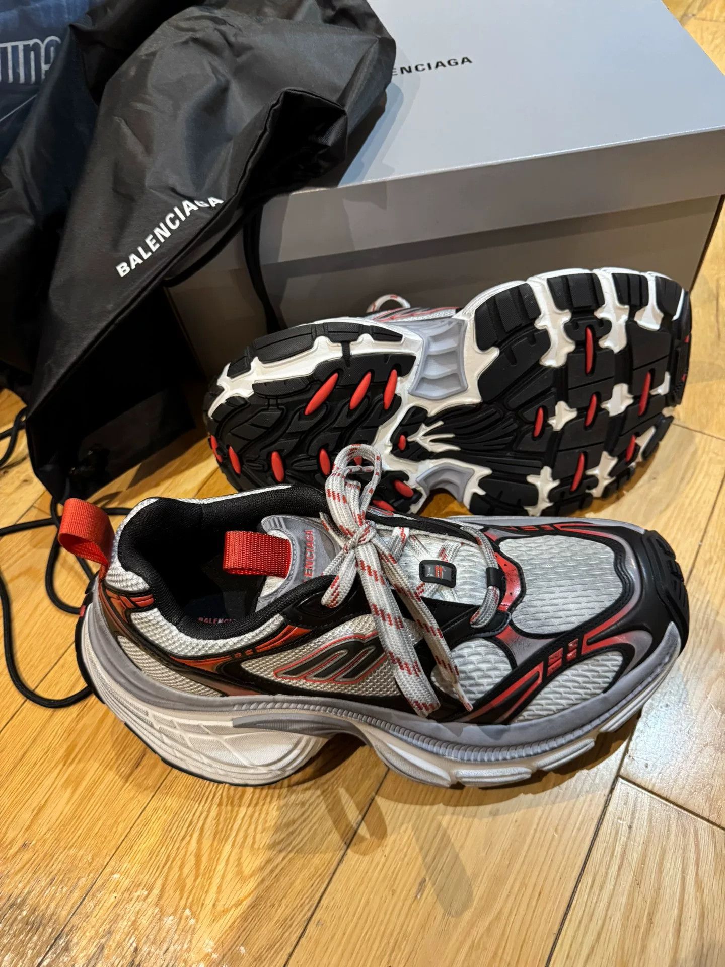 Balenciaga Balenciaga Sporty B Low Top Sneakers Size US 10 / EU 43 - 6 Thumbnail