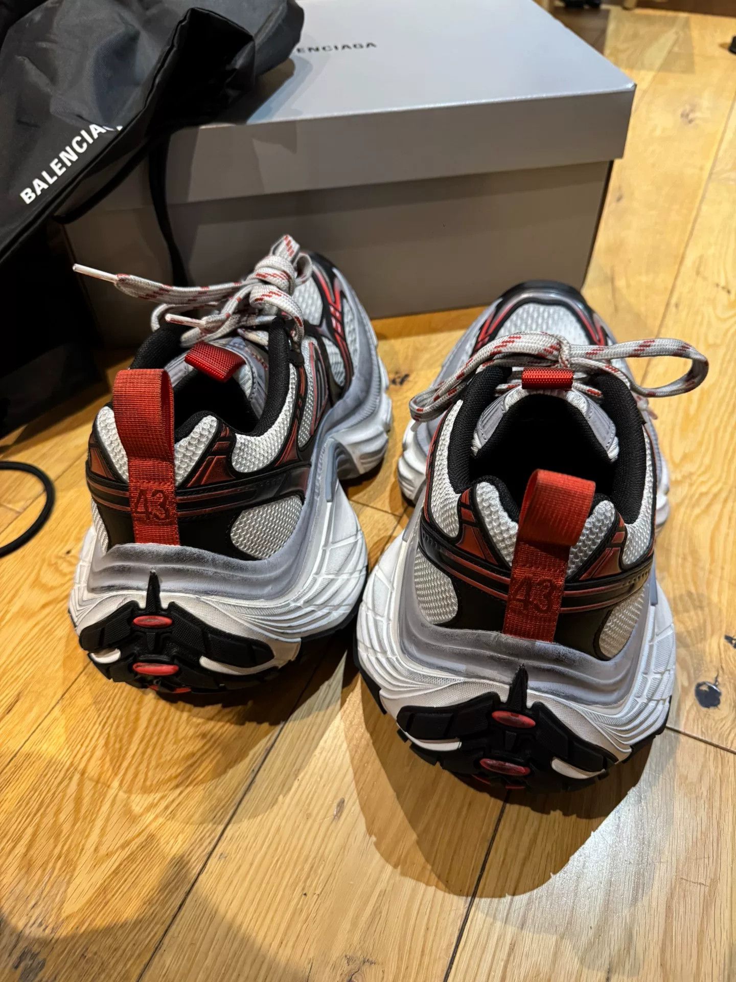 Balenciaga Balenciaga Sporty B Low Top Sneakers Size US 10 / EU 43 - 3 Thumbnail