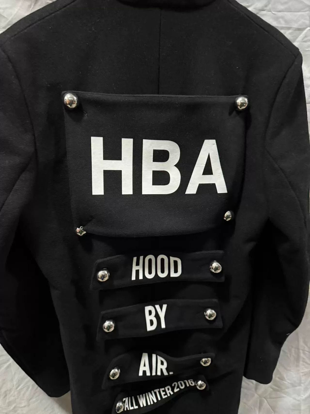 Hood By Air Hood By Air Wool Patch Coat Size US M / EU 48-50 / 2 - 6 Thumbnail