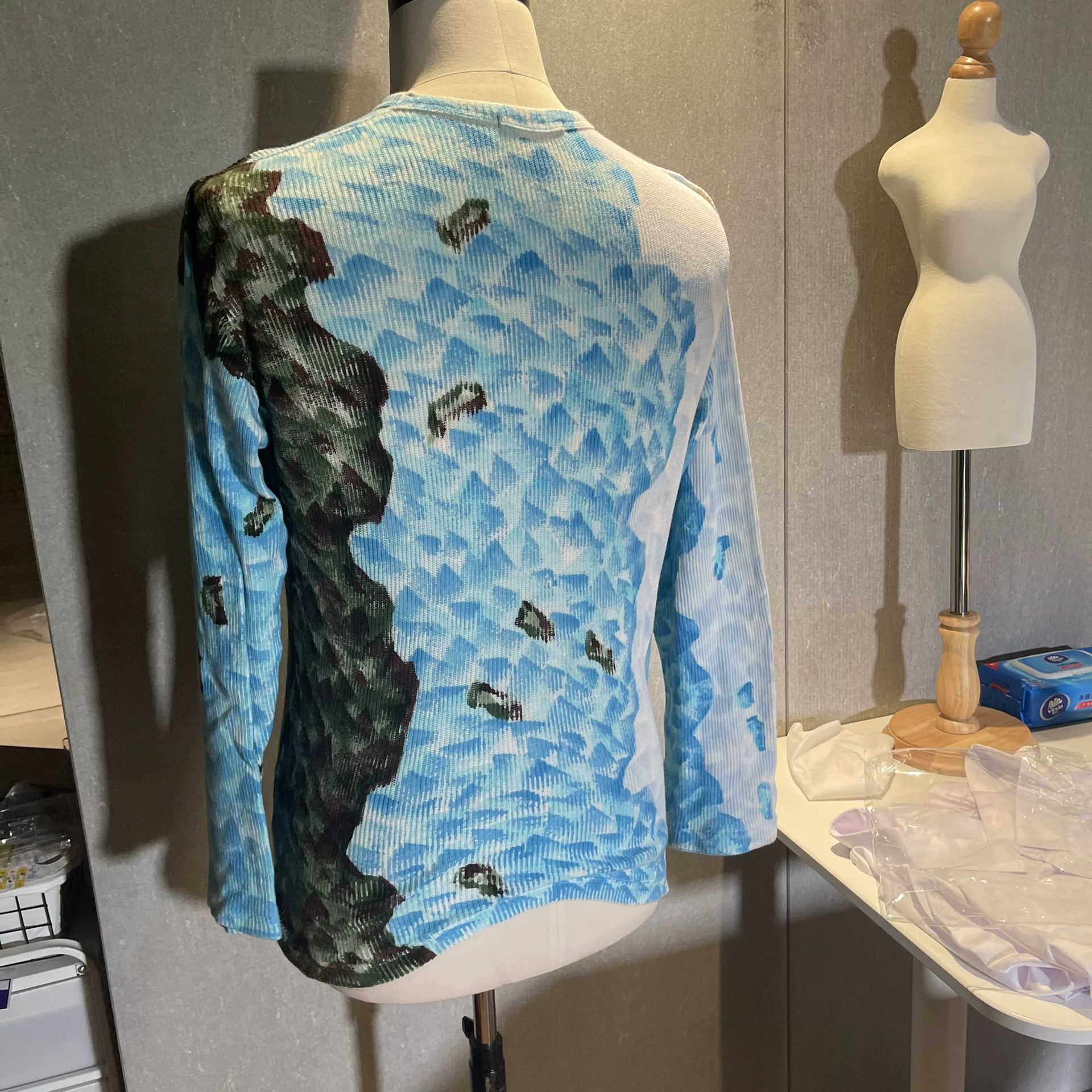 Issey Miyake Issey Miyake Long Sleeve Shirt Size US M / EU 48-50 / 2 - 3 Thumbnail
