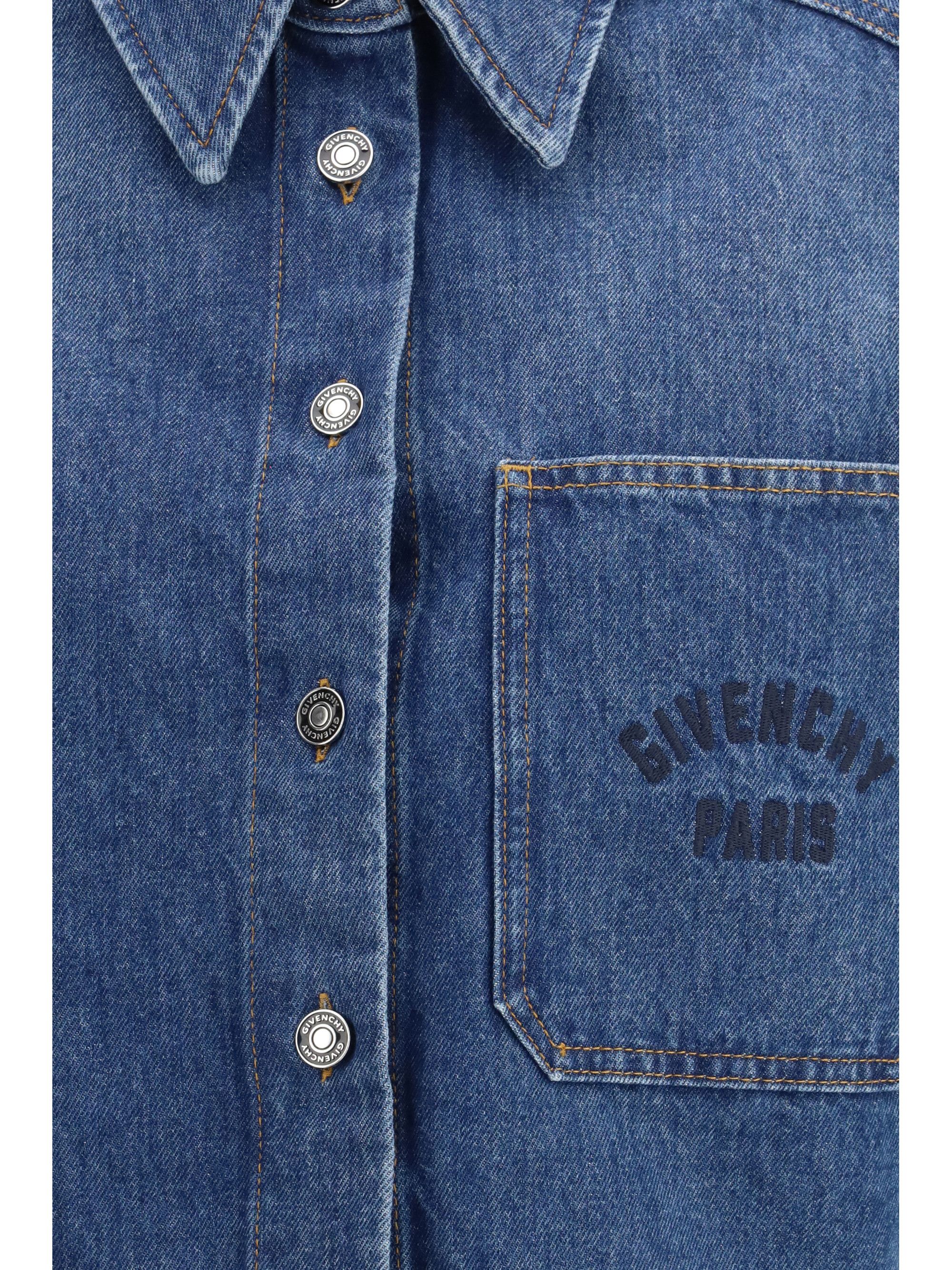 Givenchy Denim Shirt Size M / US 6-8 / IT 42-44 - 3 Thumbnail