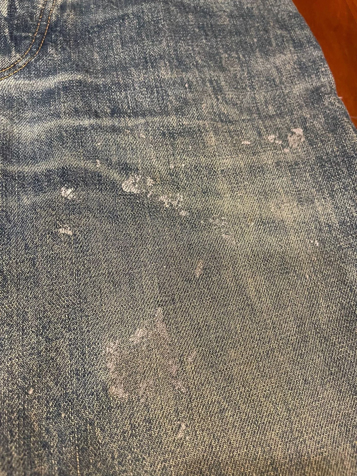 Junya Watanabe Helmut Lang Painted Denim Jeans Size 27" / US 4 / IT 40 - 5 Thumbnail