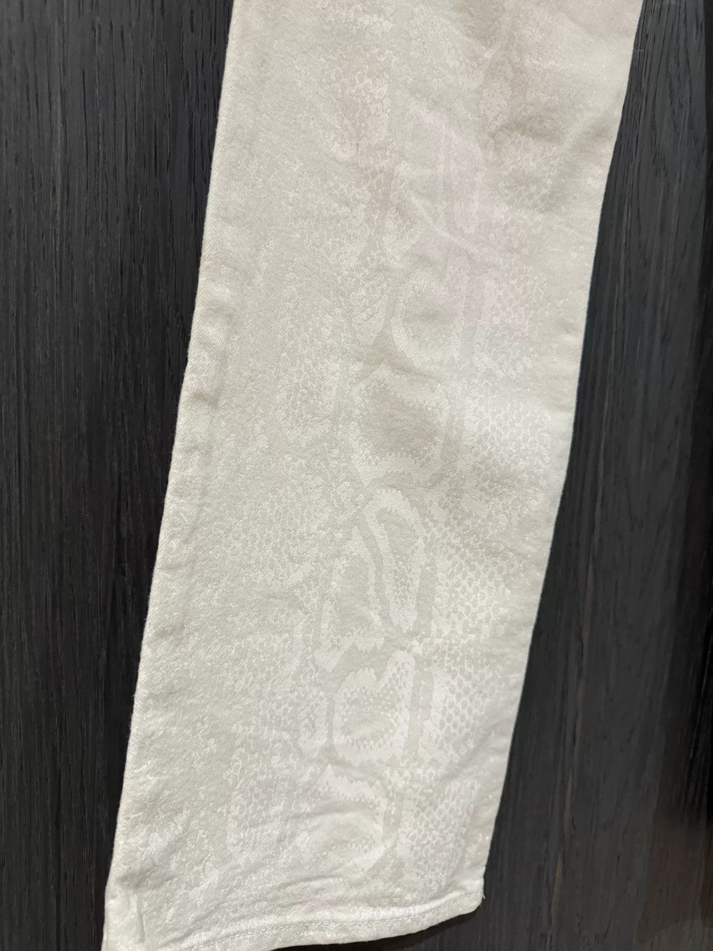 Roberto Cavalli Roberto Cavalli Snake Skin Jeans Size 26" / US 2 / IT 38 - 5 Thumbnail