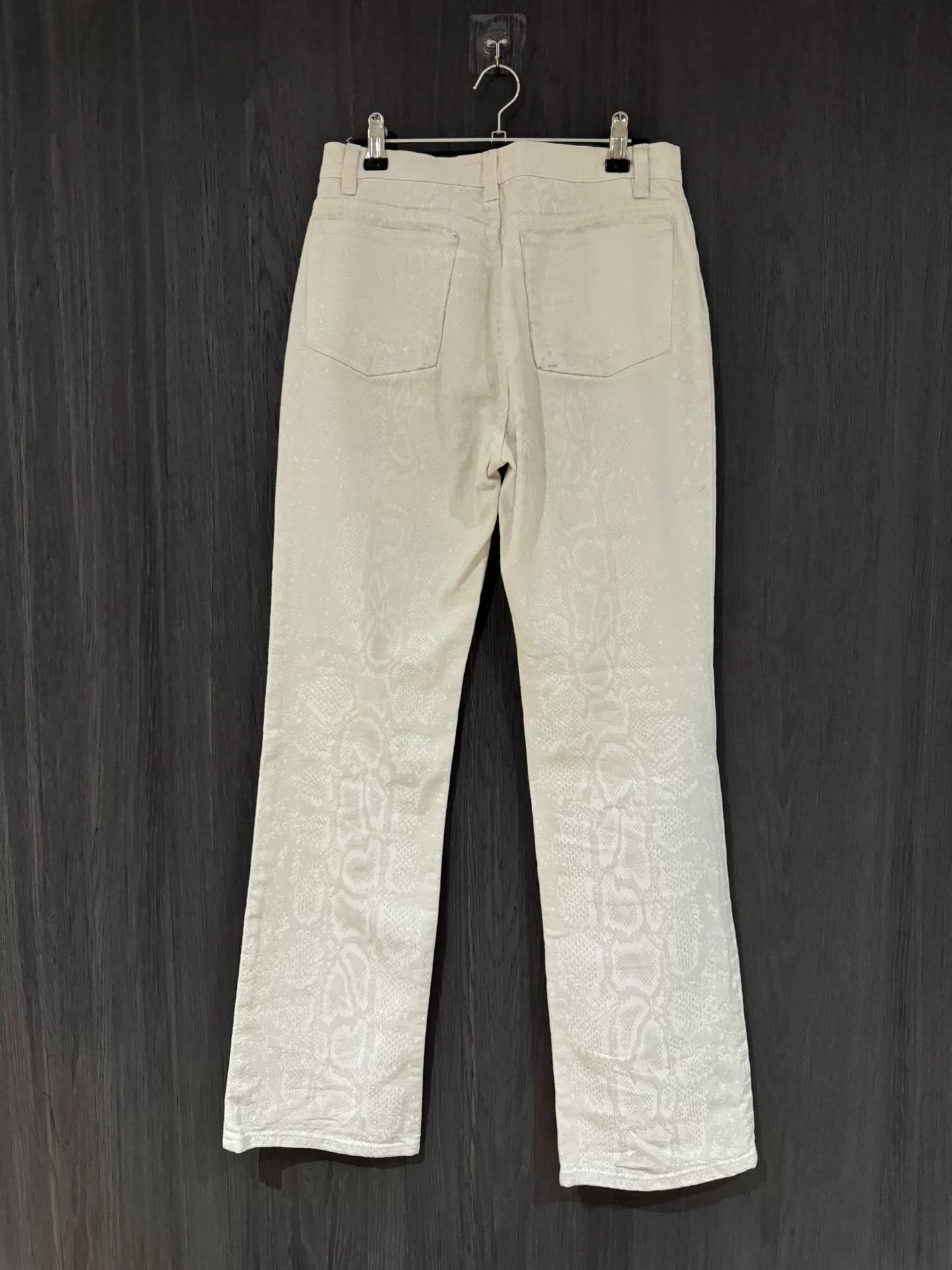 Roberto Cavalli Roberto Cavalli Snake Skin Jeans Size 26" / US 2 / IT 38 - 4 Thumbnail