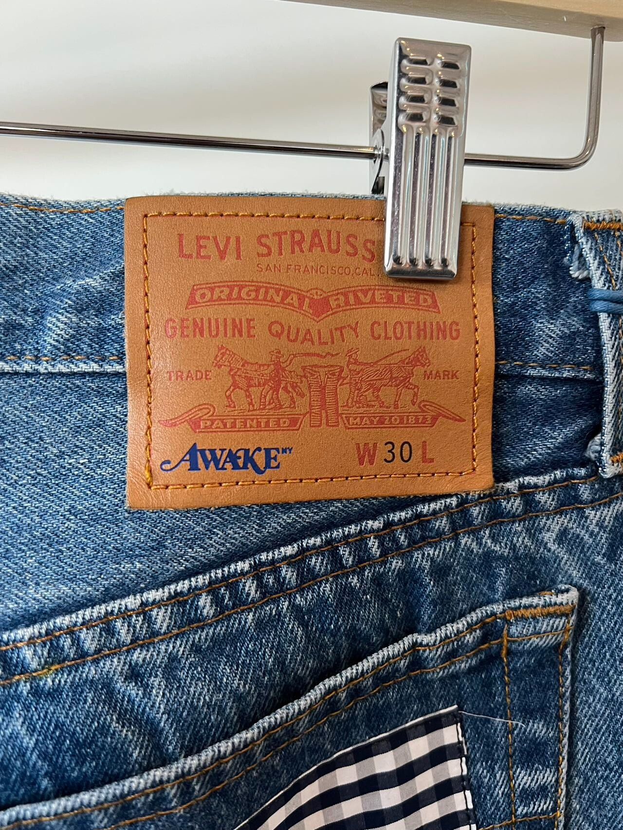 Junya Watanabe Junya Watanabe x Levis Patchwork Jeans Size US 30 / EU 46 - 5 Thumbnail