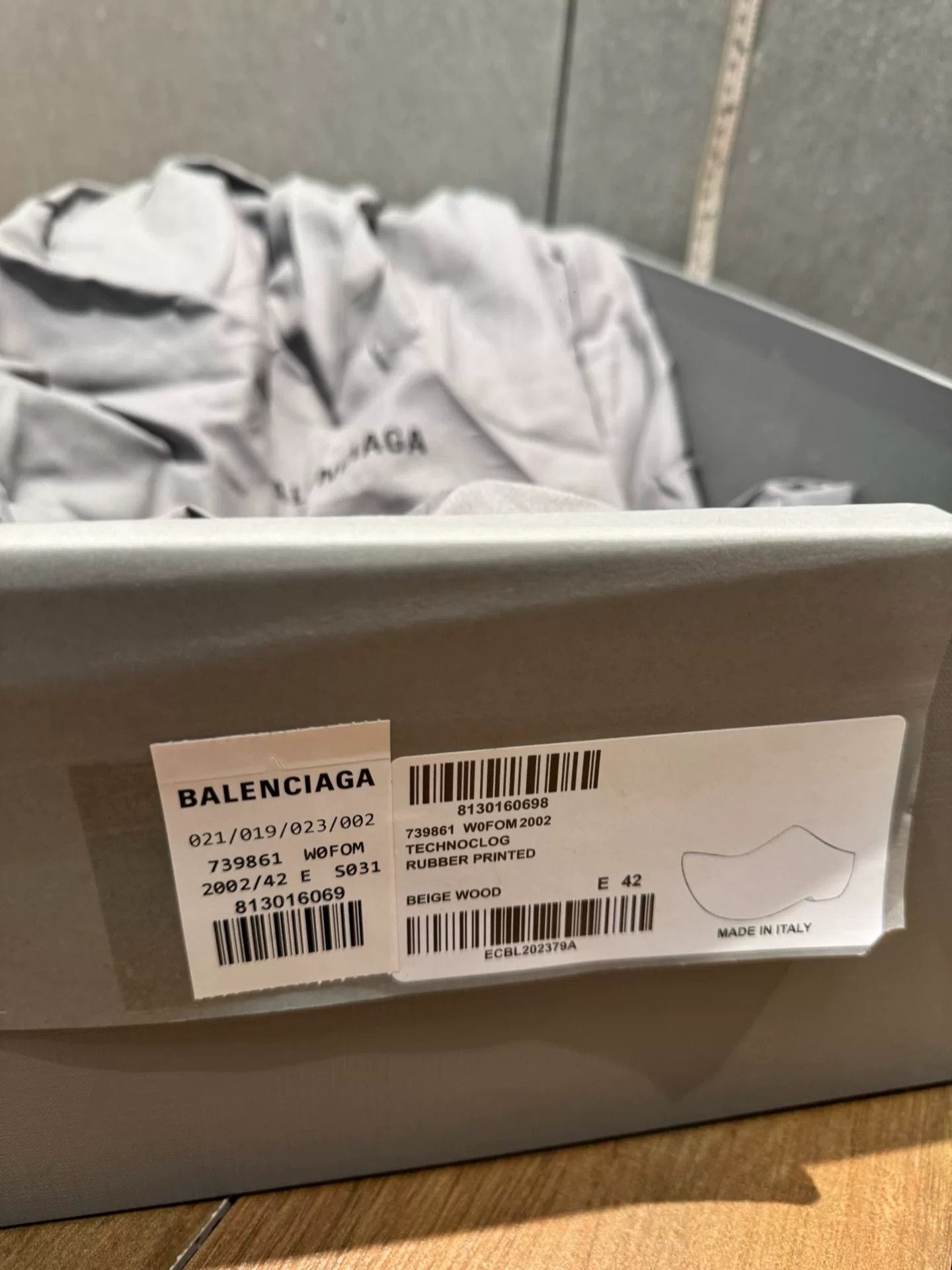 Balenciaga Balenciaga Technoclog Rubber Printed Shoes Size US 9 / EU 42 - 2 Thumbnail