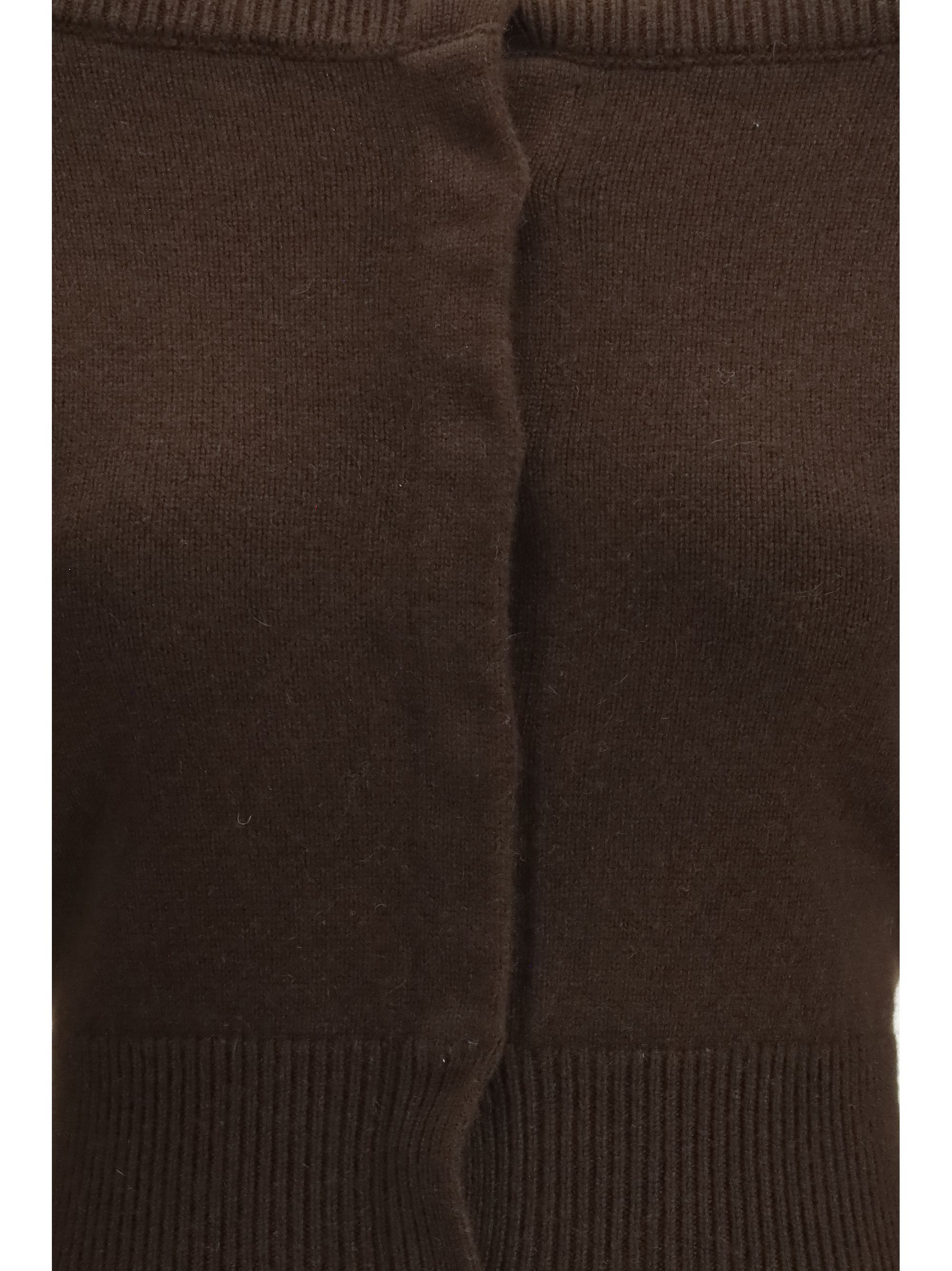 Tom Ford Soft cashmere open-neck shrunken Cardigan Size M / US 6-8 / IT 42-44 - 3 Thumbnail