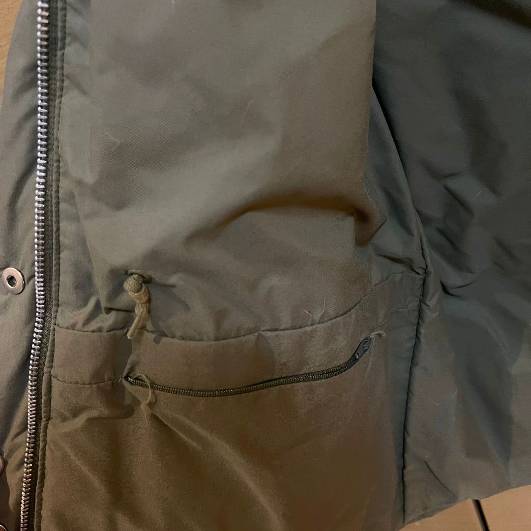 Helmut Lang Helmut Lang Green Puffer Jacket with Hood Size US XXS / EU 40 - 9 Thumbnail