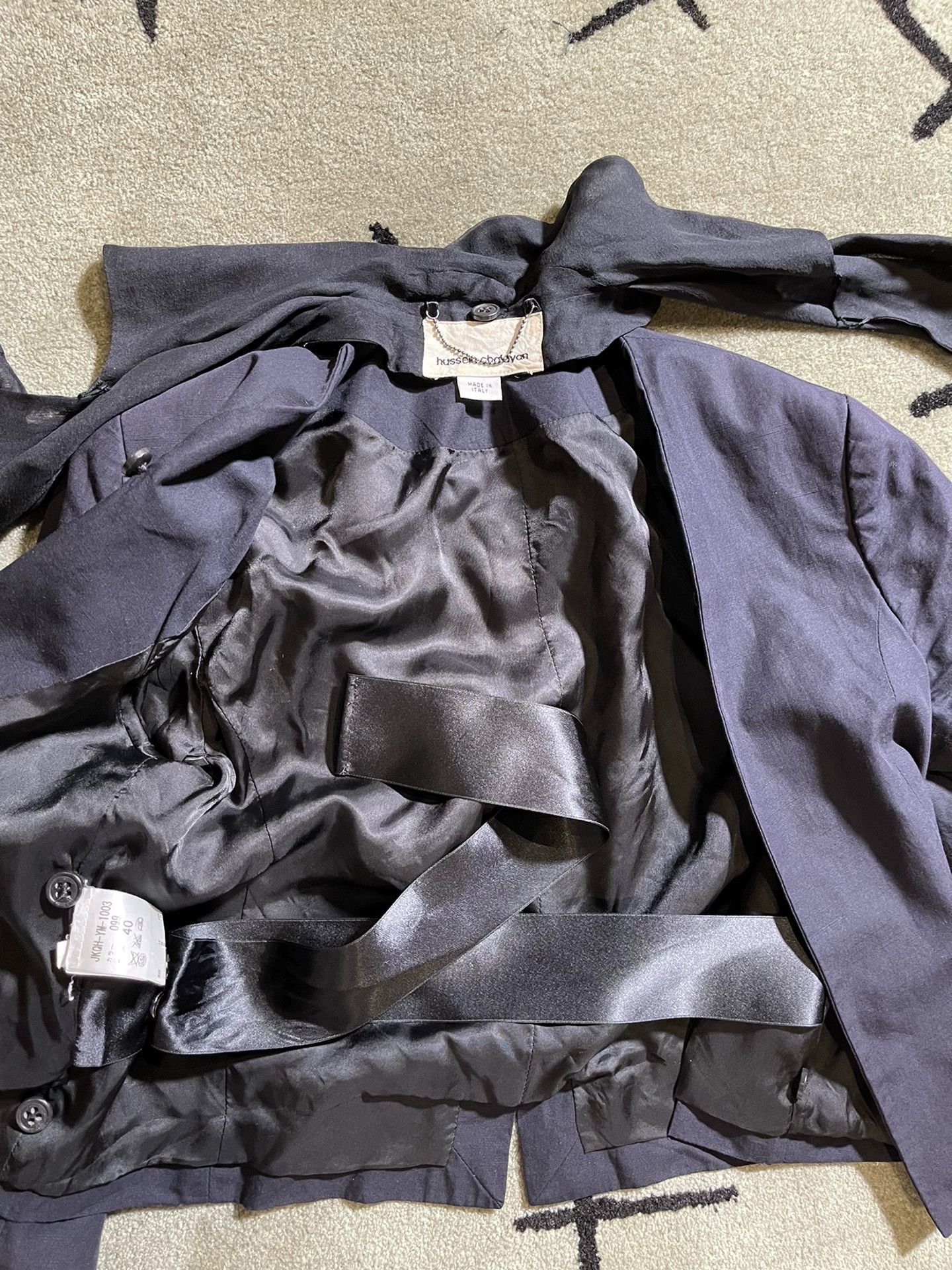 Hussein Chalayan Hussein Chalayan Tie Detail Suit Size S / US 4 / IT 40 - 2 Thumbnail