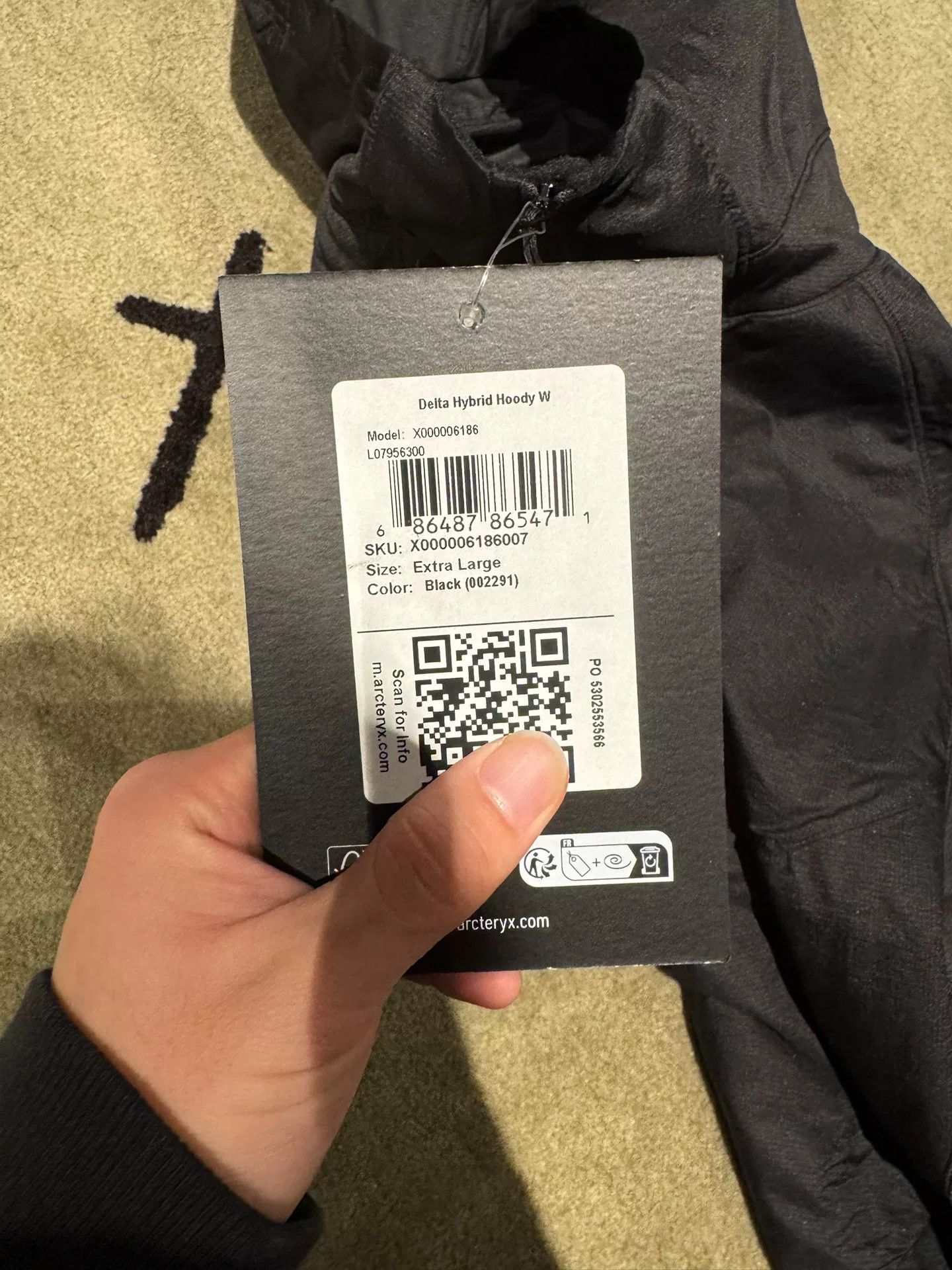 Arc'teryx Arcteryx Delta Hybrid Hoody XL Size US XL / EU 56 / 4 - 4 Thumbnail