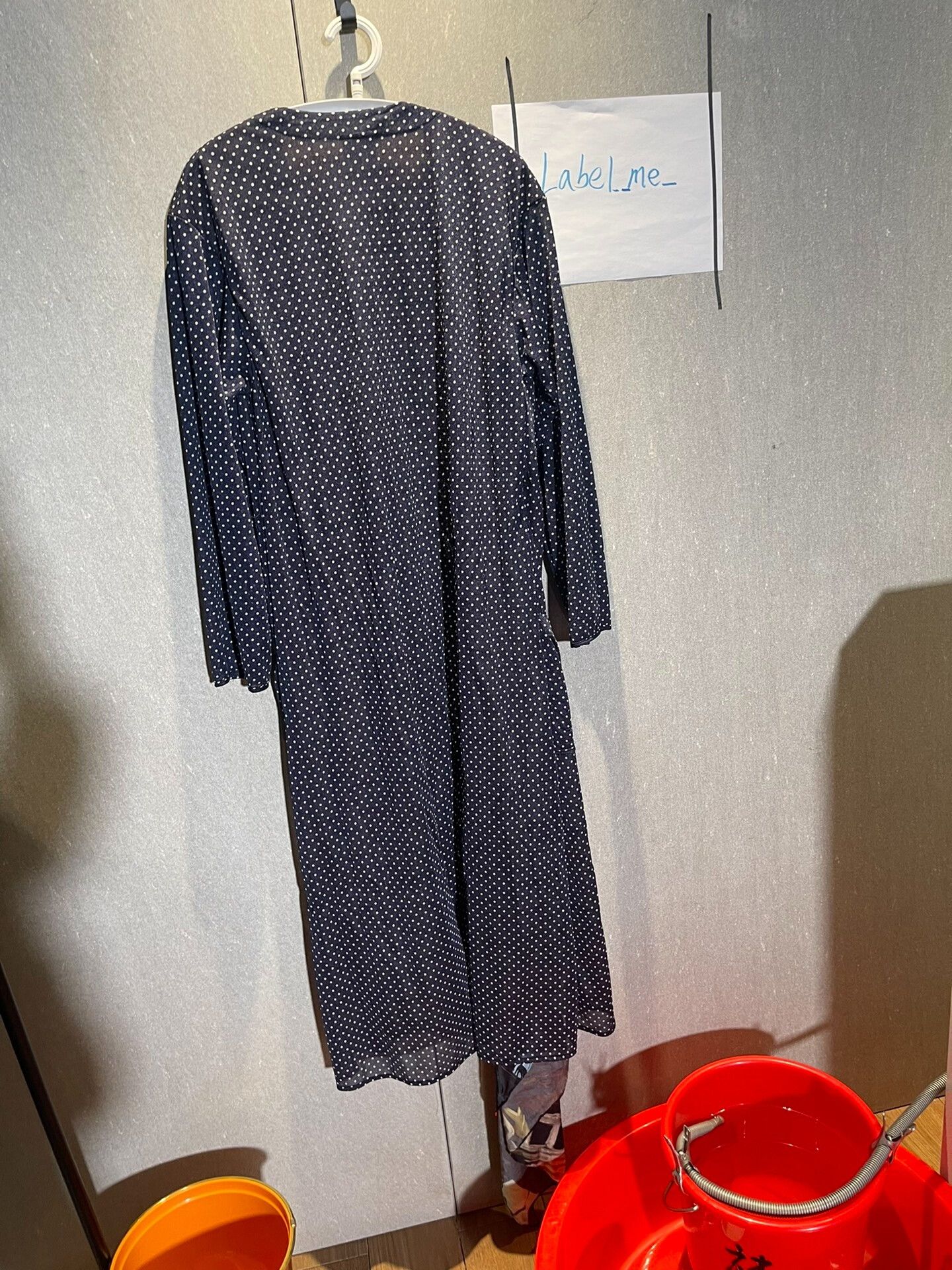 Vetements Vetements Polka Dot Long Coat Size US M / EU 48-50 / 2 - 5 Thumbnail