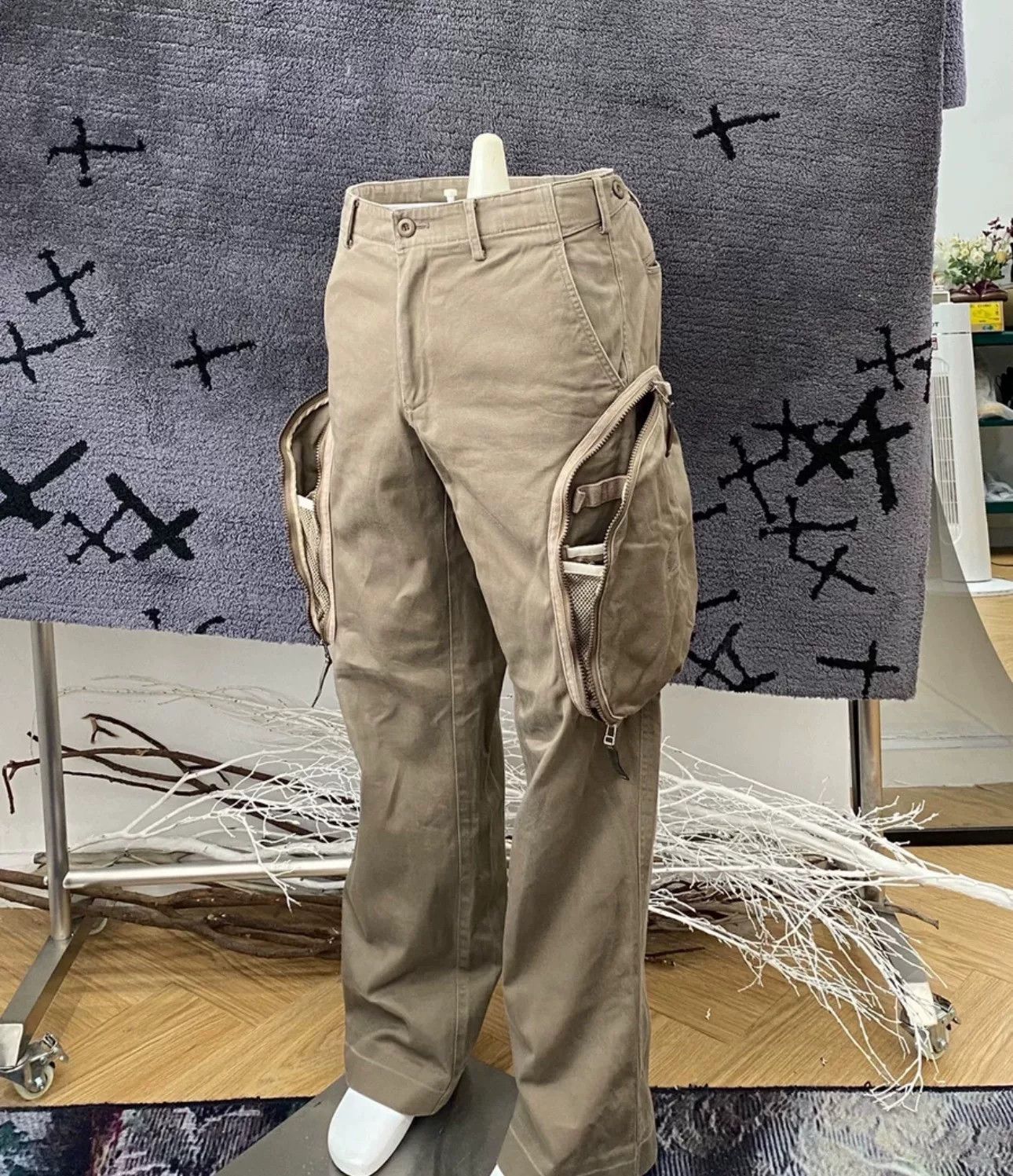 Issey Miyake Issey Miyake Cargo Pants SS2001 Size US 26 / EU 42 - 6 Thumbnail
