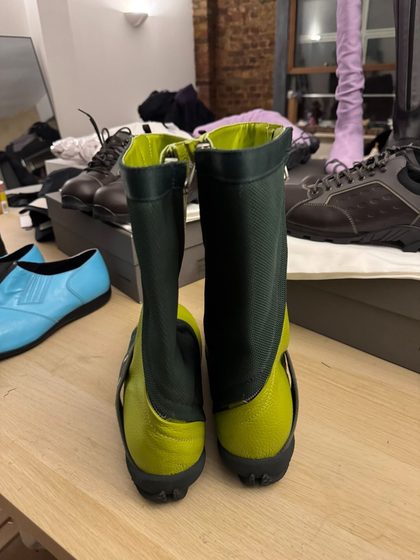 Kiko Kostadinov Kiko Kostadinov SCARPITTA BOOTS Green Sample Size US 8 / EU 41 - 4 Thumbnail