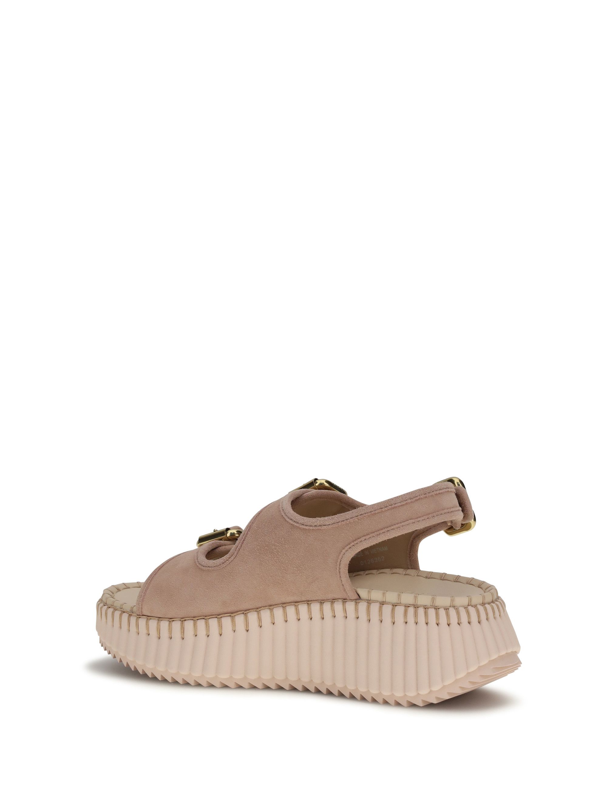Chloe Nama wedge Sandals Size US 7 / IT 37 - 3 Thumbnail
