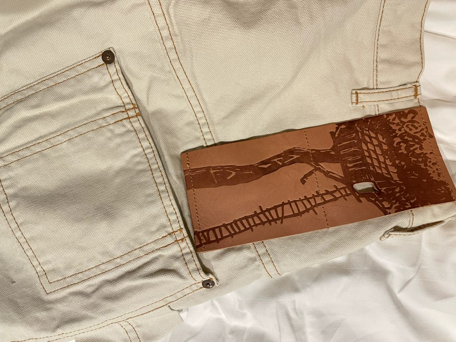 Kapital New Kapital Beige Denim Pants Size US 28 / EU 44 - 3 Thumbnail