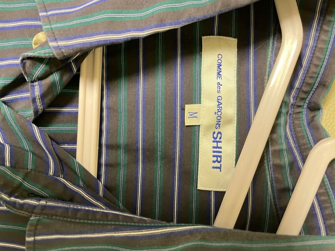 Comme des Garcons Comme des Garçons Striped Shirt Size M Size US M / EU 48-50 / 2 - 2 Thumbnail