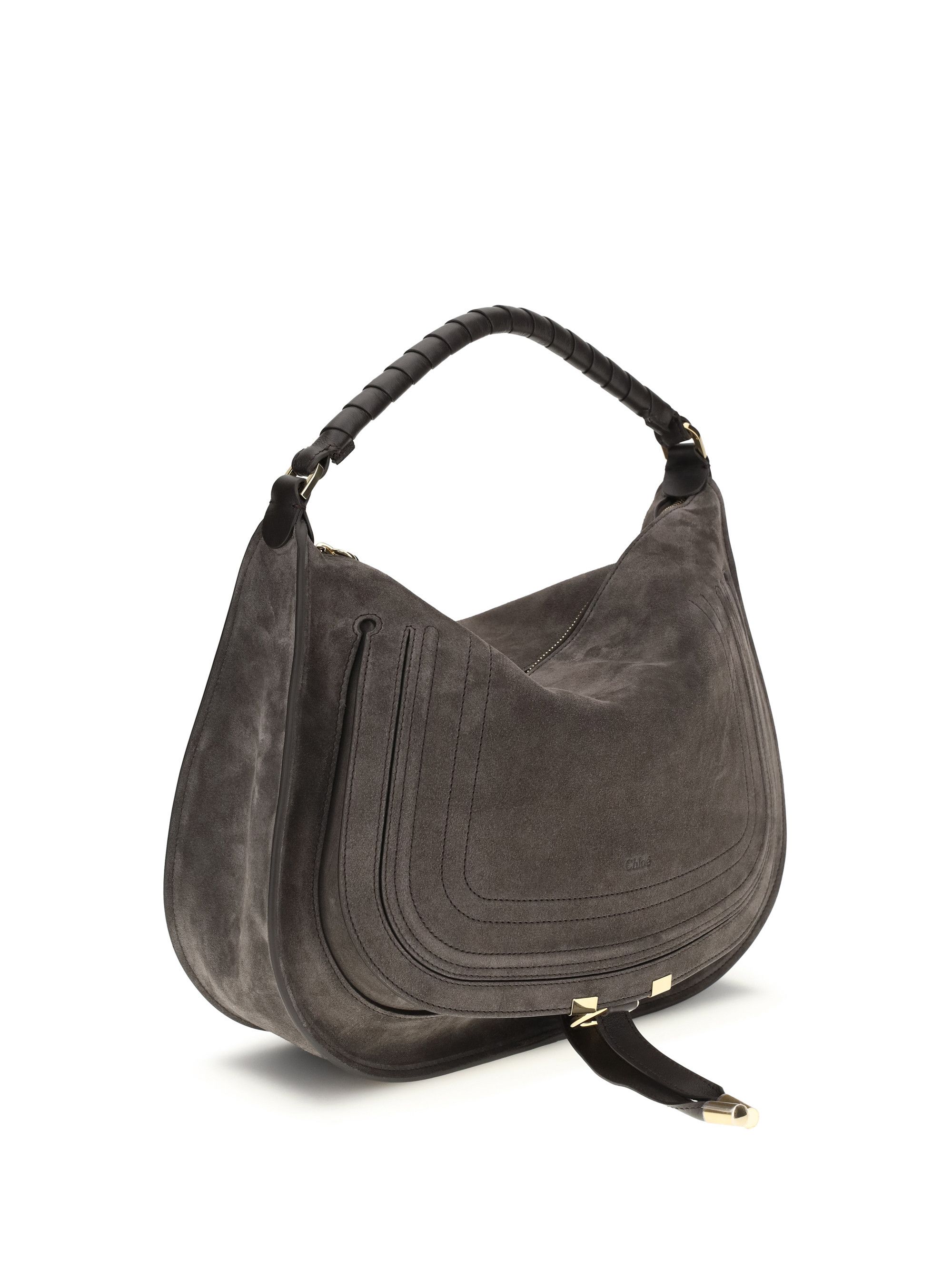 Chloe Marcie suede leather Shoulder Bag Size ONE SIZE - 2 Thumbnail