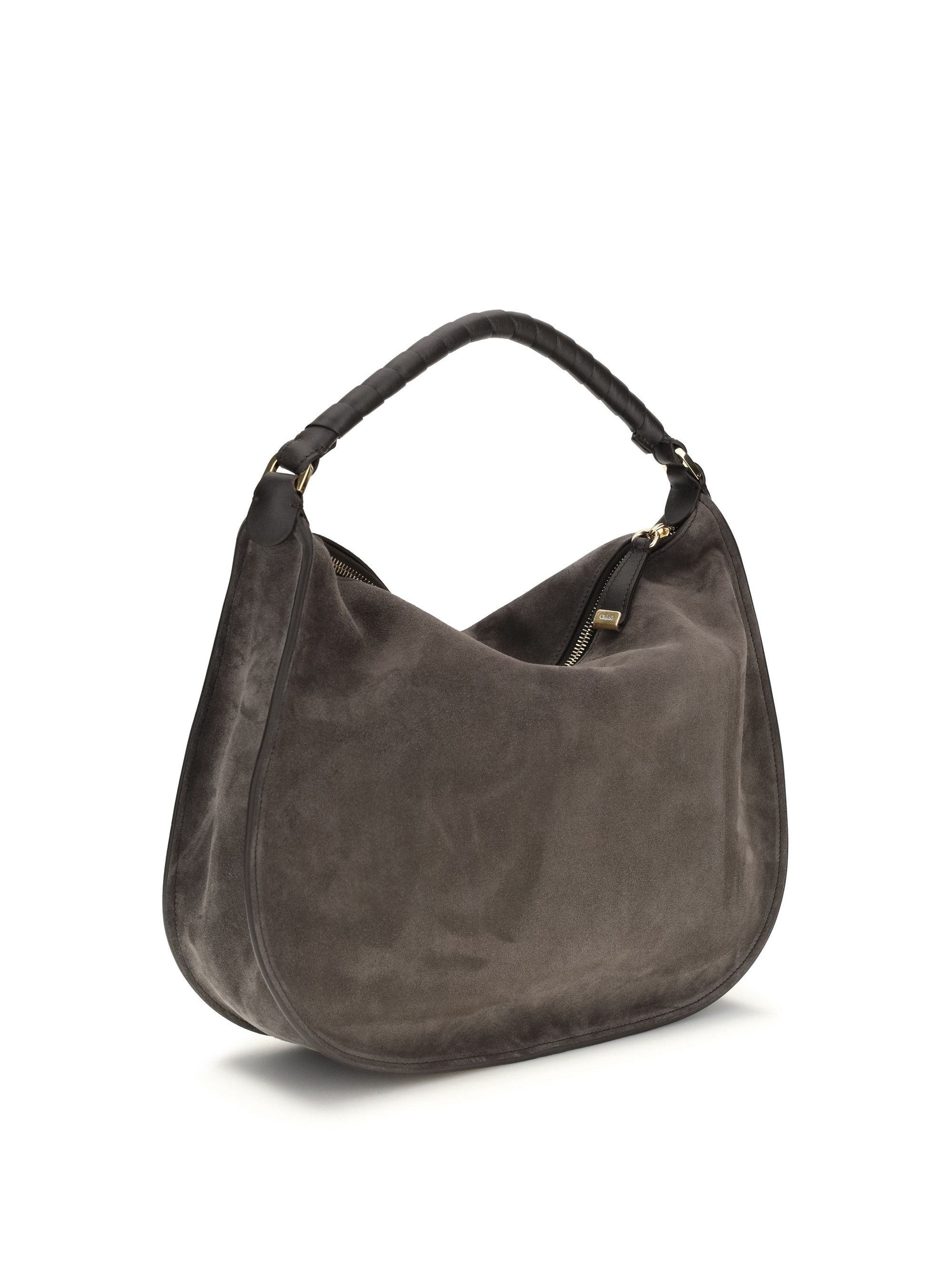 Chloe Marcie suede leather Shoulder Bag Size ONE SIZE - 3 Thumbnail