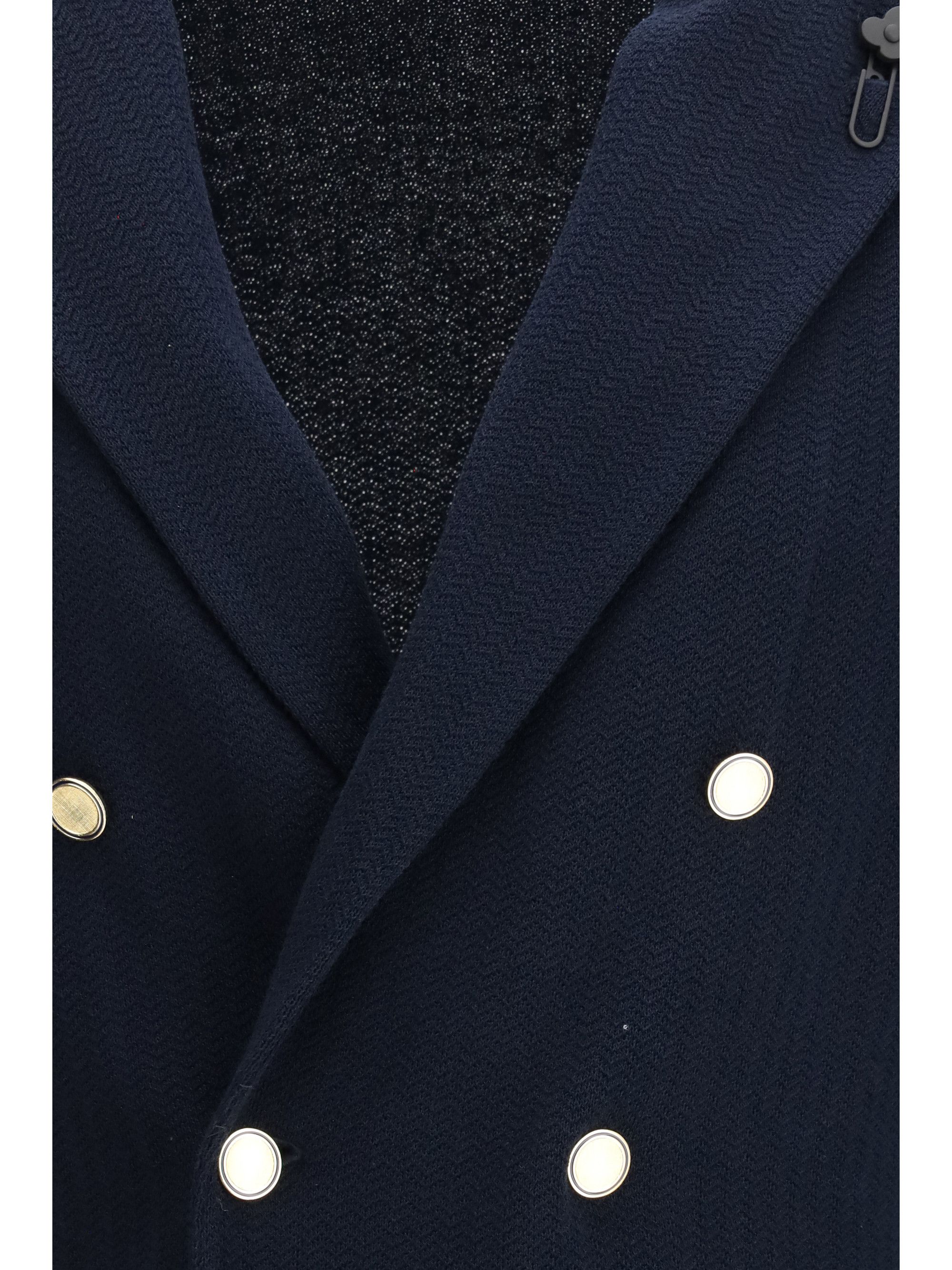 Lardini Knit Blazer Size US XXL / EU 58 / 5 - 3 Thumbnail
