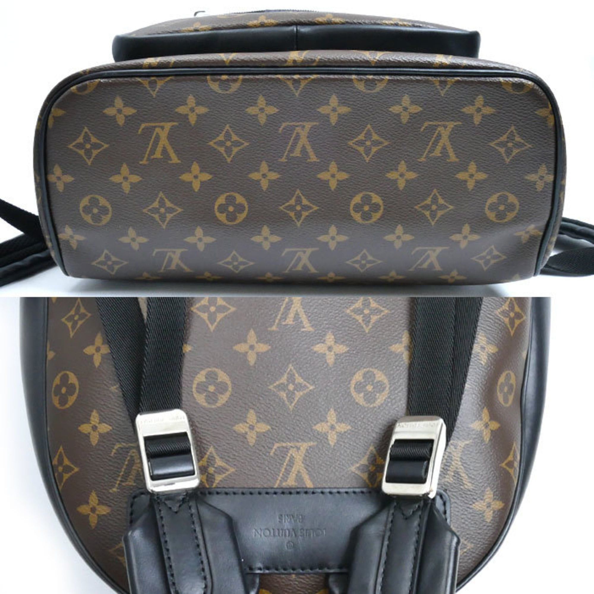 Louis Vuitton LOUIS VUITTON Josh NV Backpack/Daypack Monogram Macassar Men's M45349 Size ONE SIZE - 5 Thumbnail