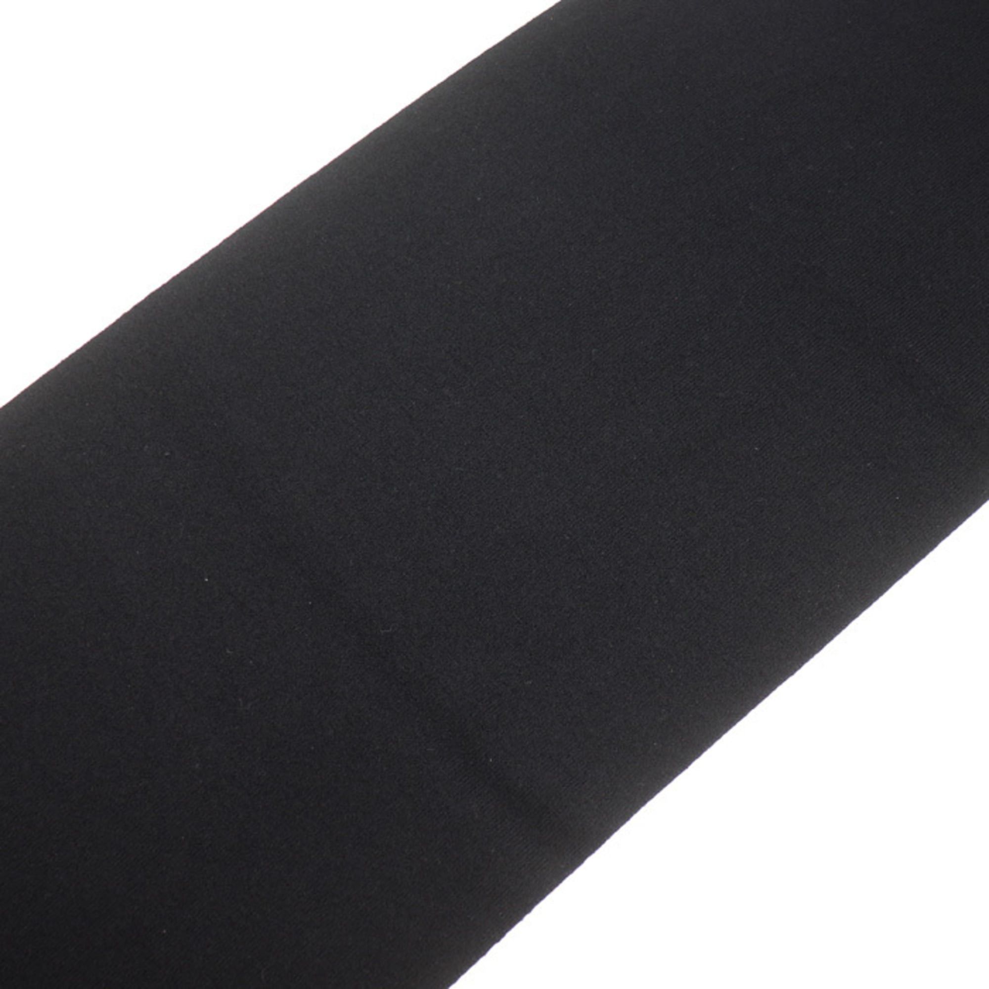 Chanel CHANEL Coco Mark Stole Scarf Black Women's Size ONE SIZE - 3 Thumbnail