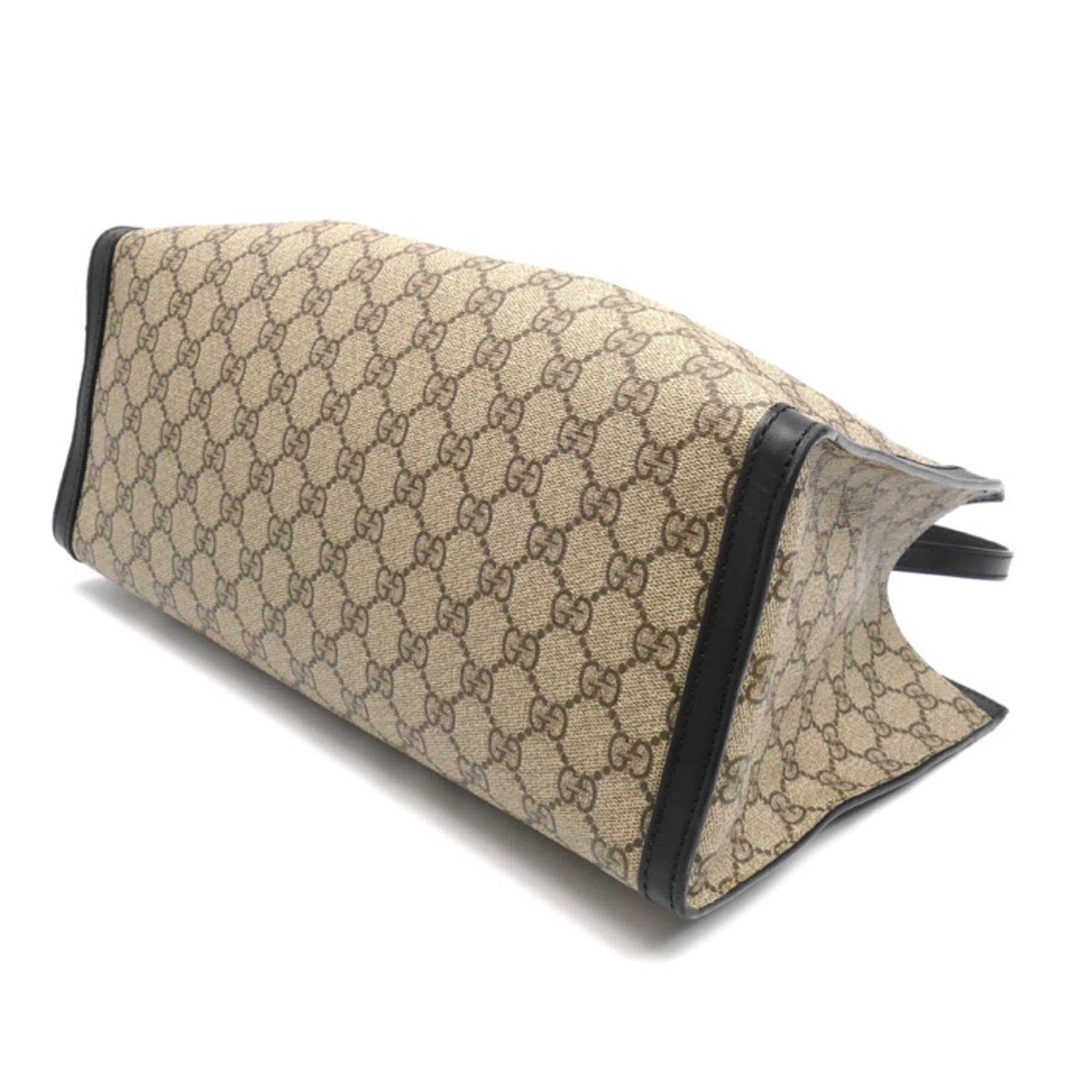 Gucci GUCCI Padlock GG Medium Shoulder Bag in Beige and Black (479197) Size ONE SIZE - 3 Thumbnail