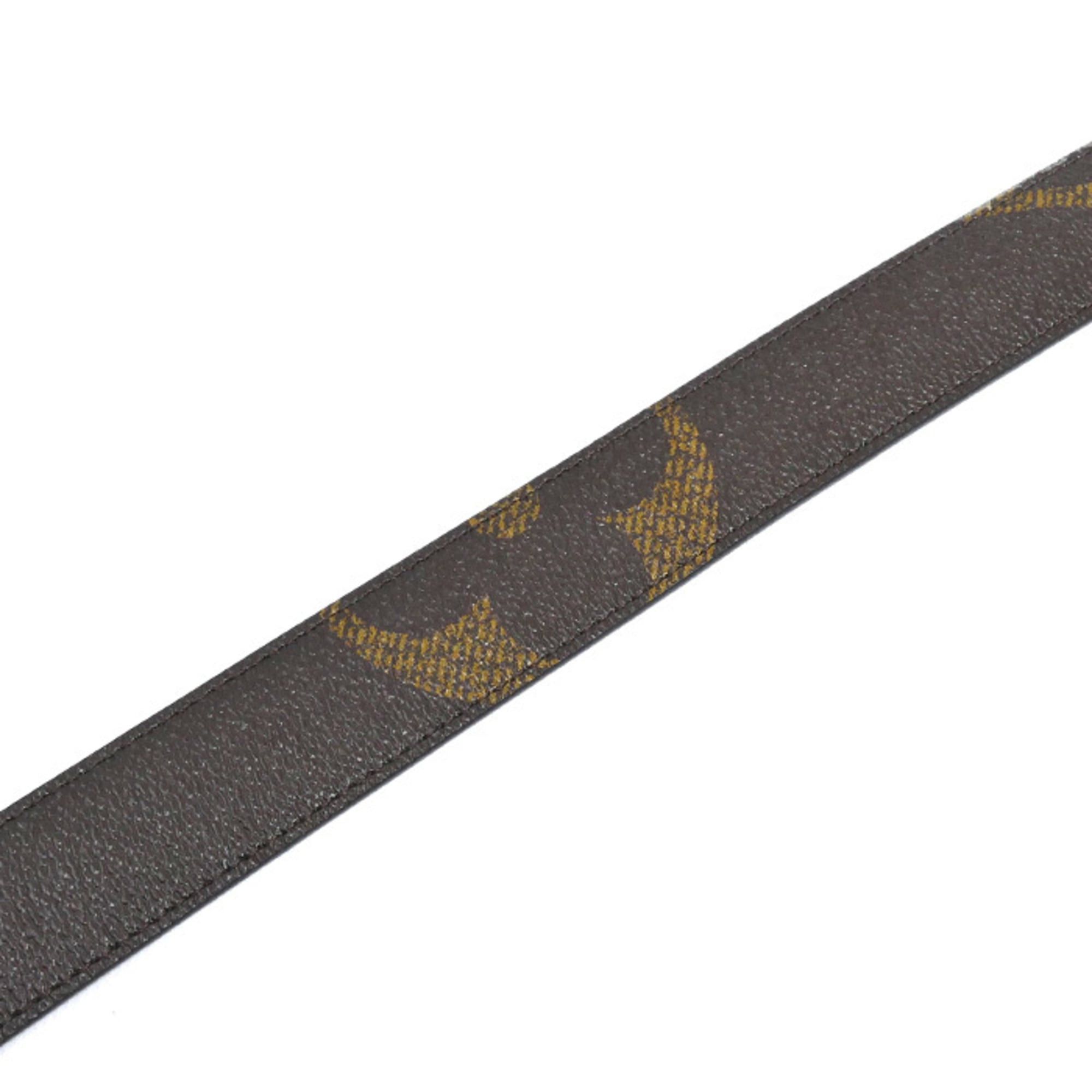 Louis Vuitton LOUIS VUITTON LV Iconic 30mm Reversible Belt Brown M0149W Women's Size ONE SIZE - 3 Thumbnail