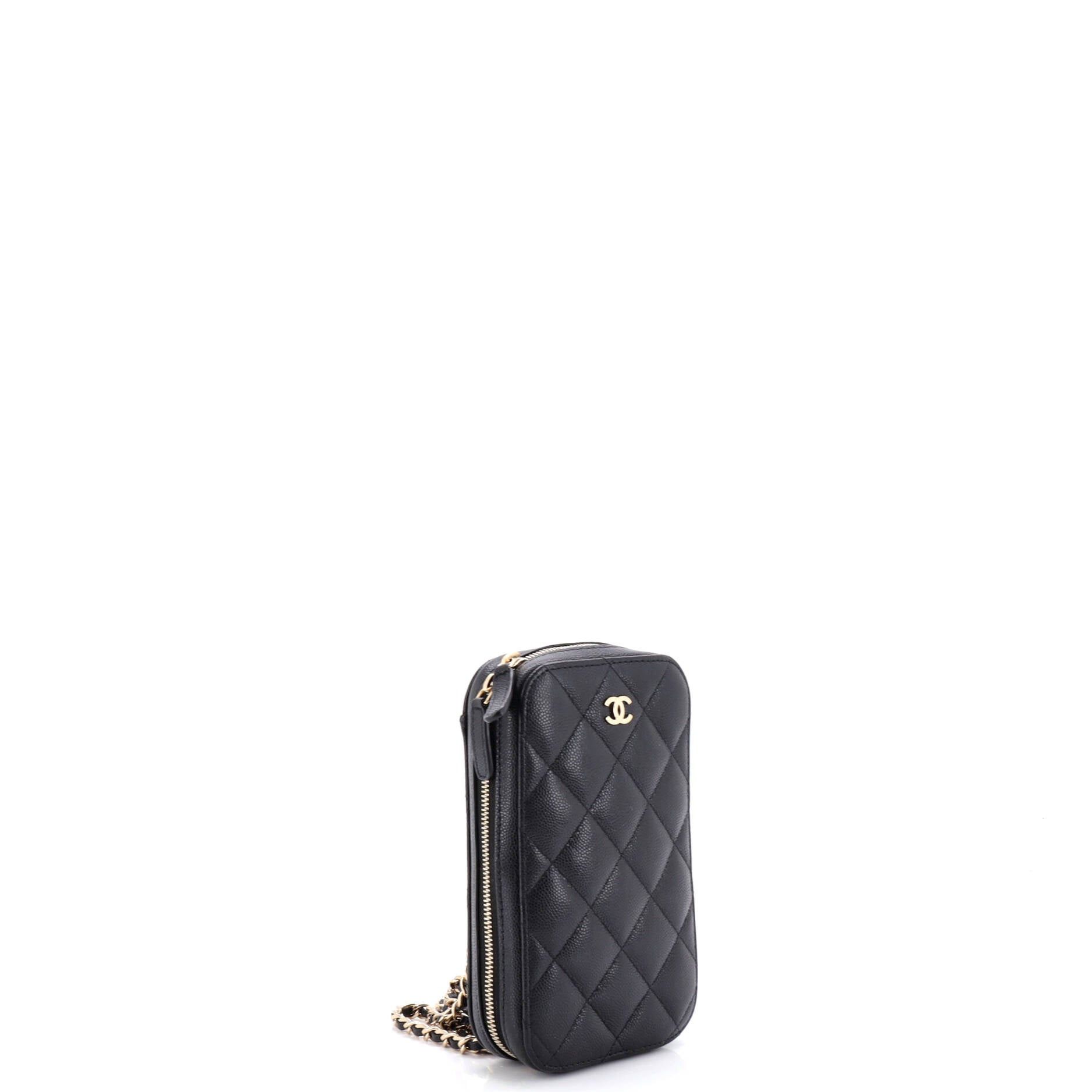 Chanel Zip Around Phone Case with Chain Size ONE SIZE - 2 Thumbnail