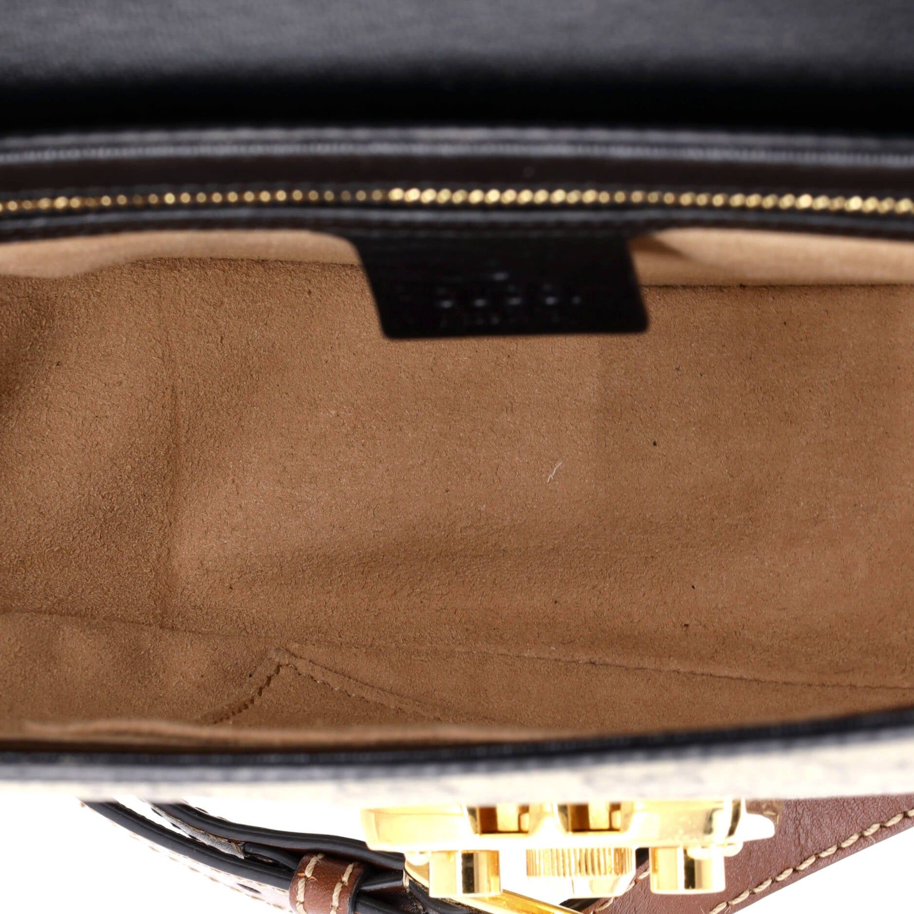 Padlock Saddle Shoulder Bag