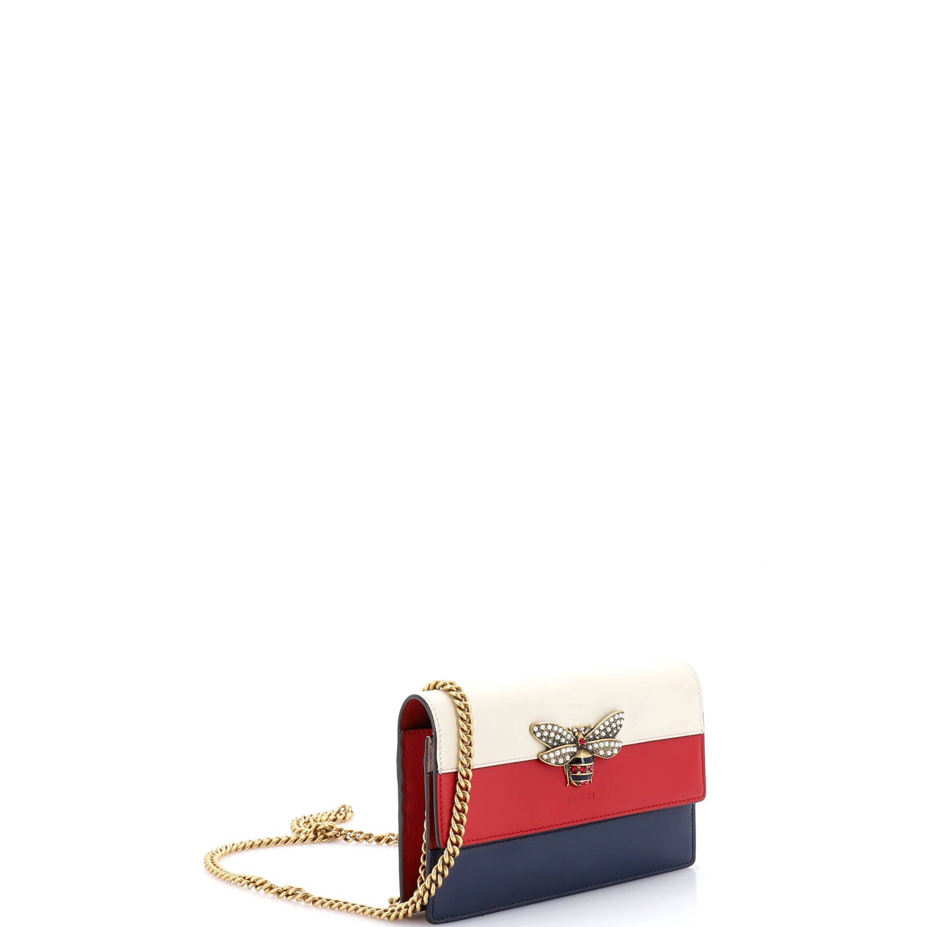 Gucci Queen Margaret Chain Wallet Size ONE SIZE - 2 Thumbnail