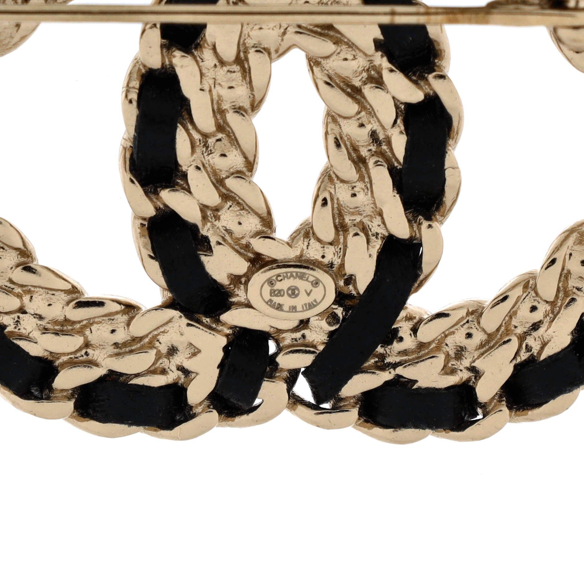 Chanel Vintage Allure Chain CC Brooch Size ONE SIZE - 3 Thumbnail