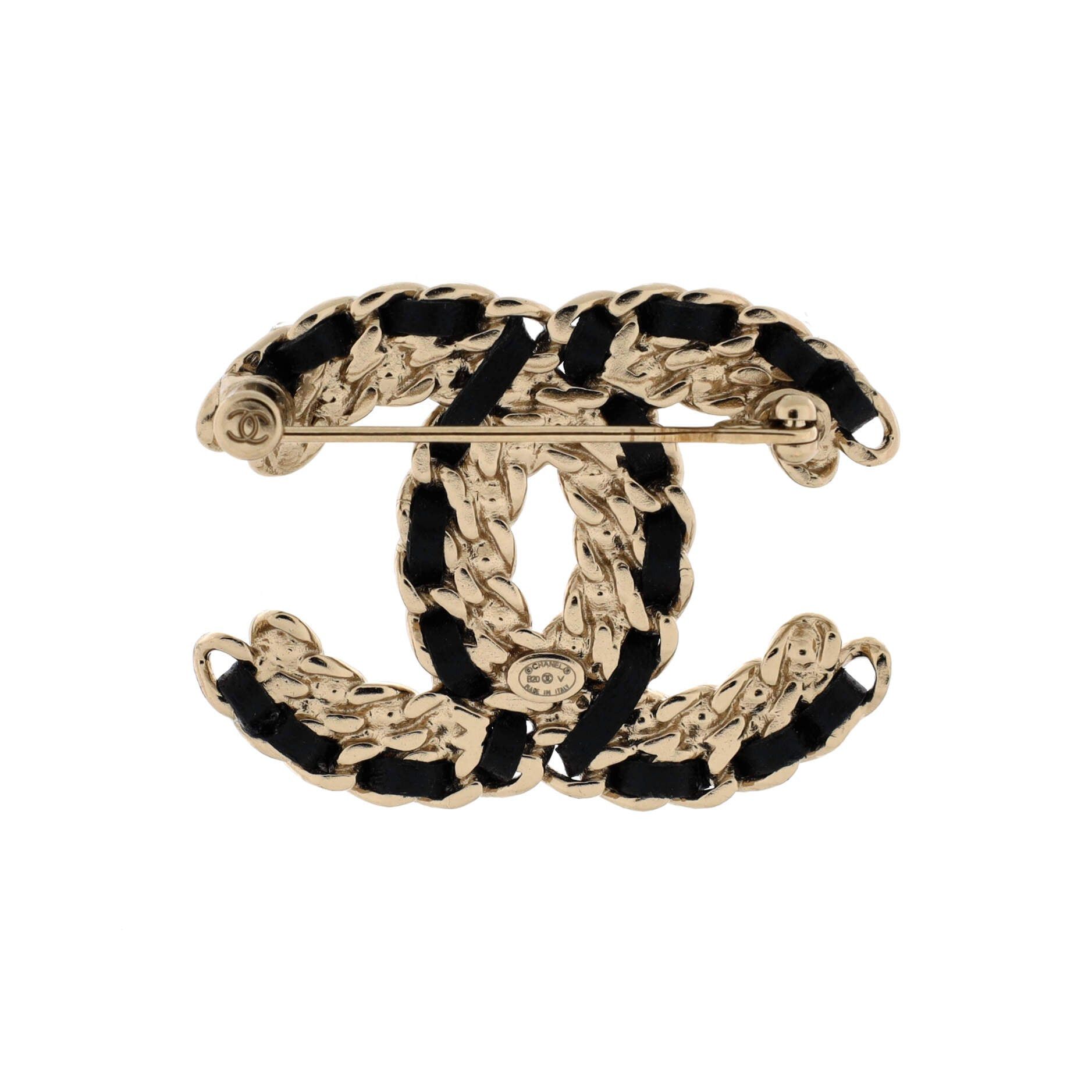 Chanel Vintage Allure Chain CC Brooch Size ONE SIZE - 2 Thumbnail