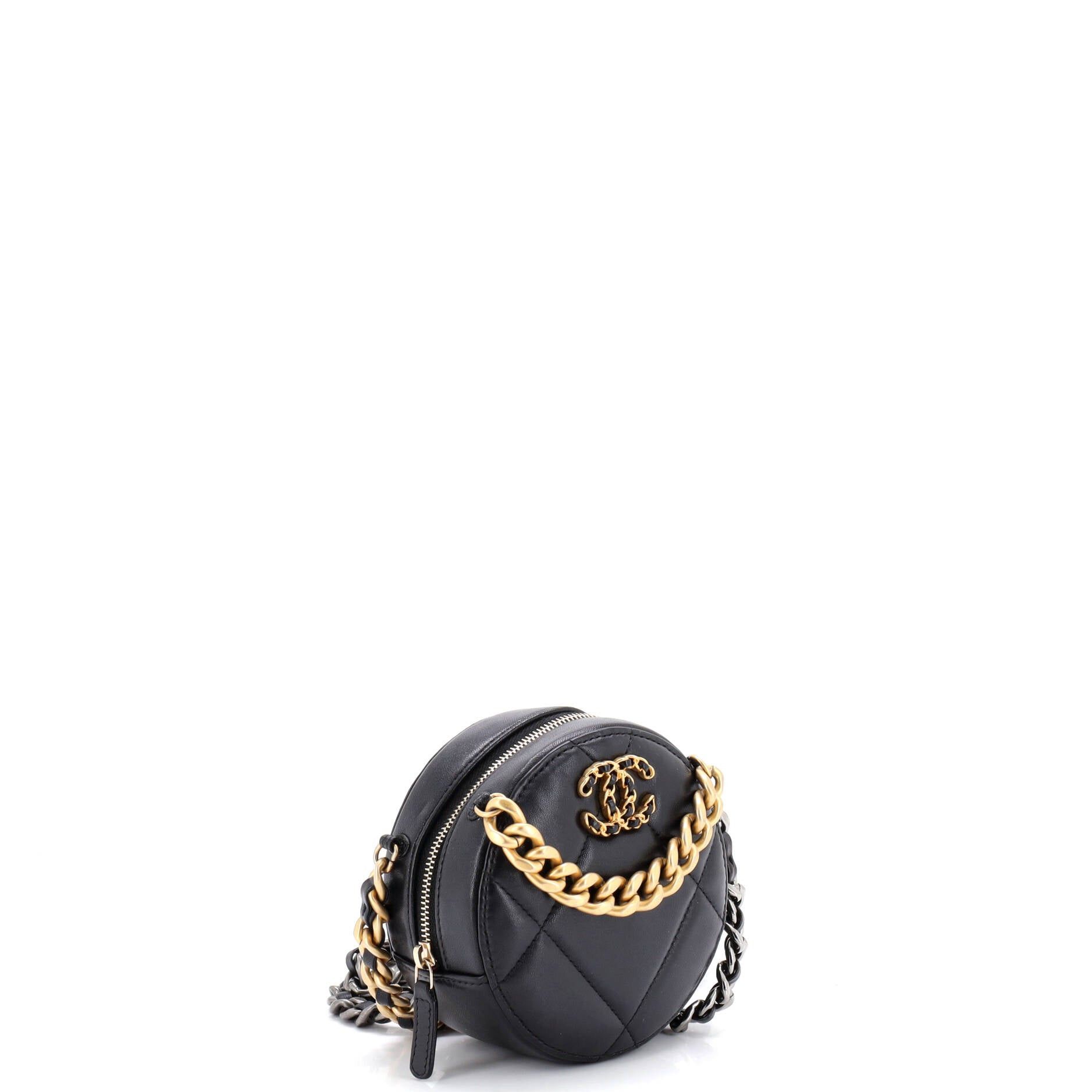 Chanel 19 Round Clutch with Chain Size ONE SIZE - 3 Thumbnail