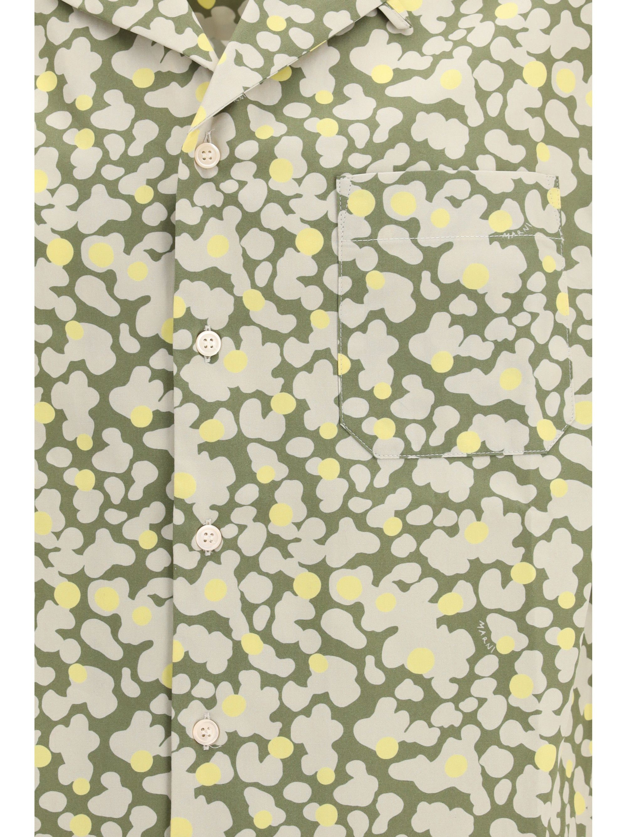 Marni Short-sleeve all-over print Shirt Size US XL / EU 56 / 4 - 3 Thumbnail