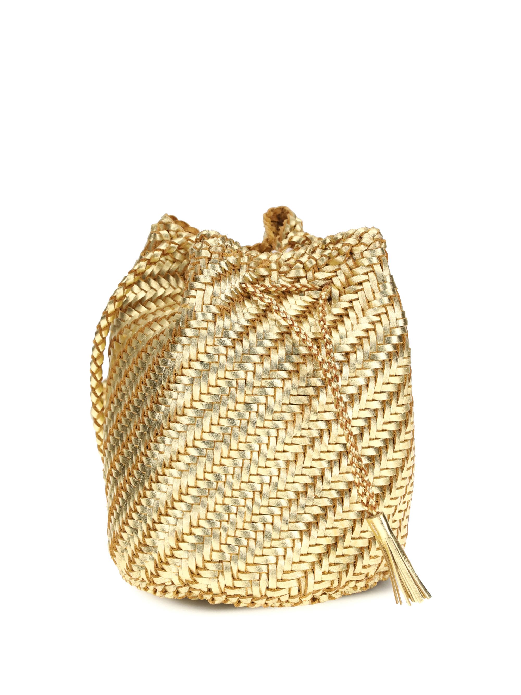 Dragon Diffusion Pompom Double Jumps Bucket Bag Size ONE SIZE - 3 Thumbnail