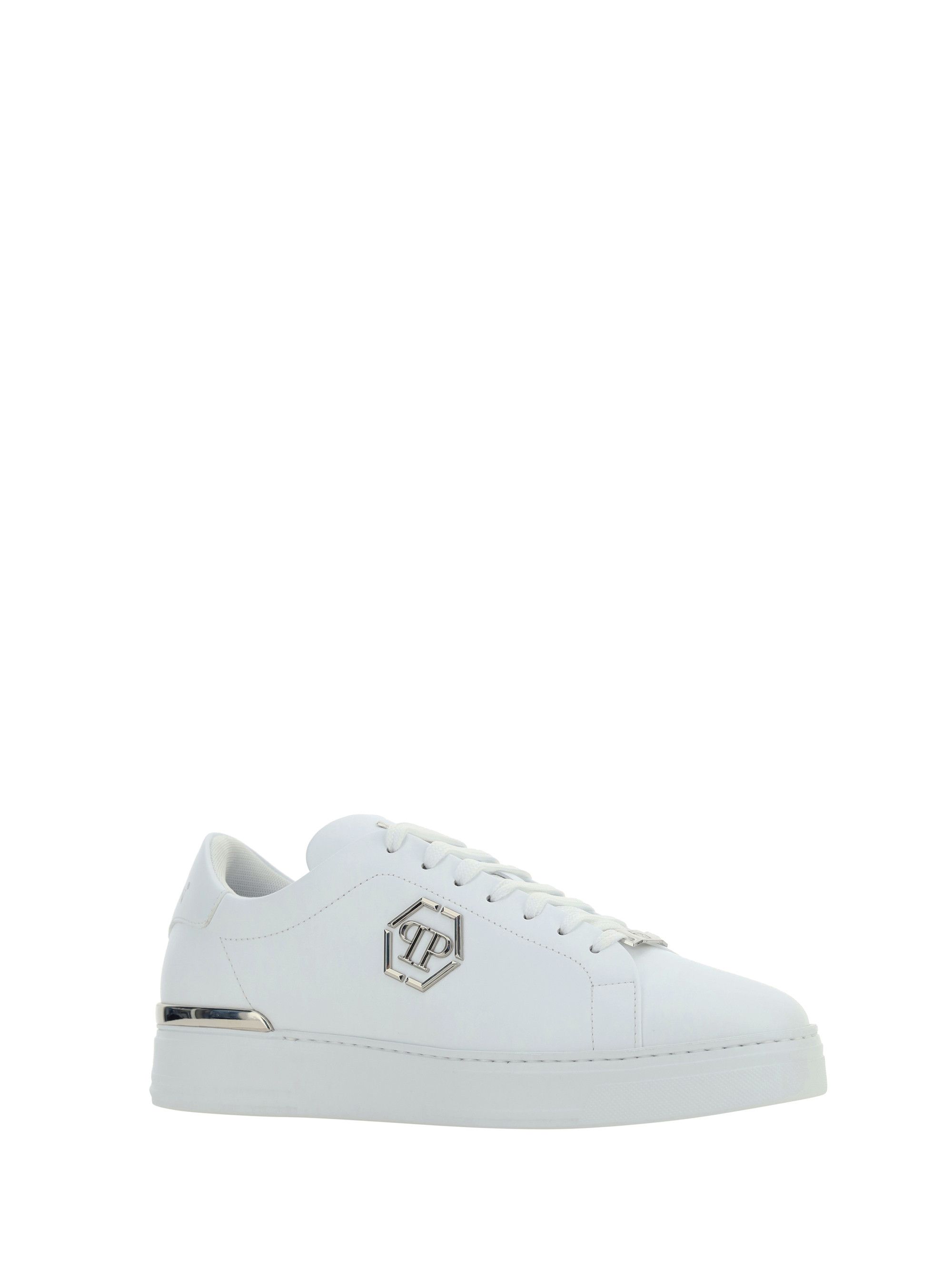 Philipp Plein Hexagon Low Top Sneakers Size US 7 / EU 40 - 2 Thumbnail
