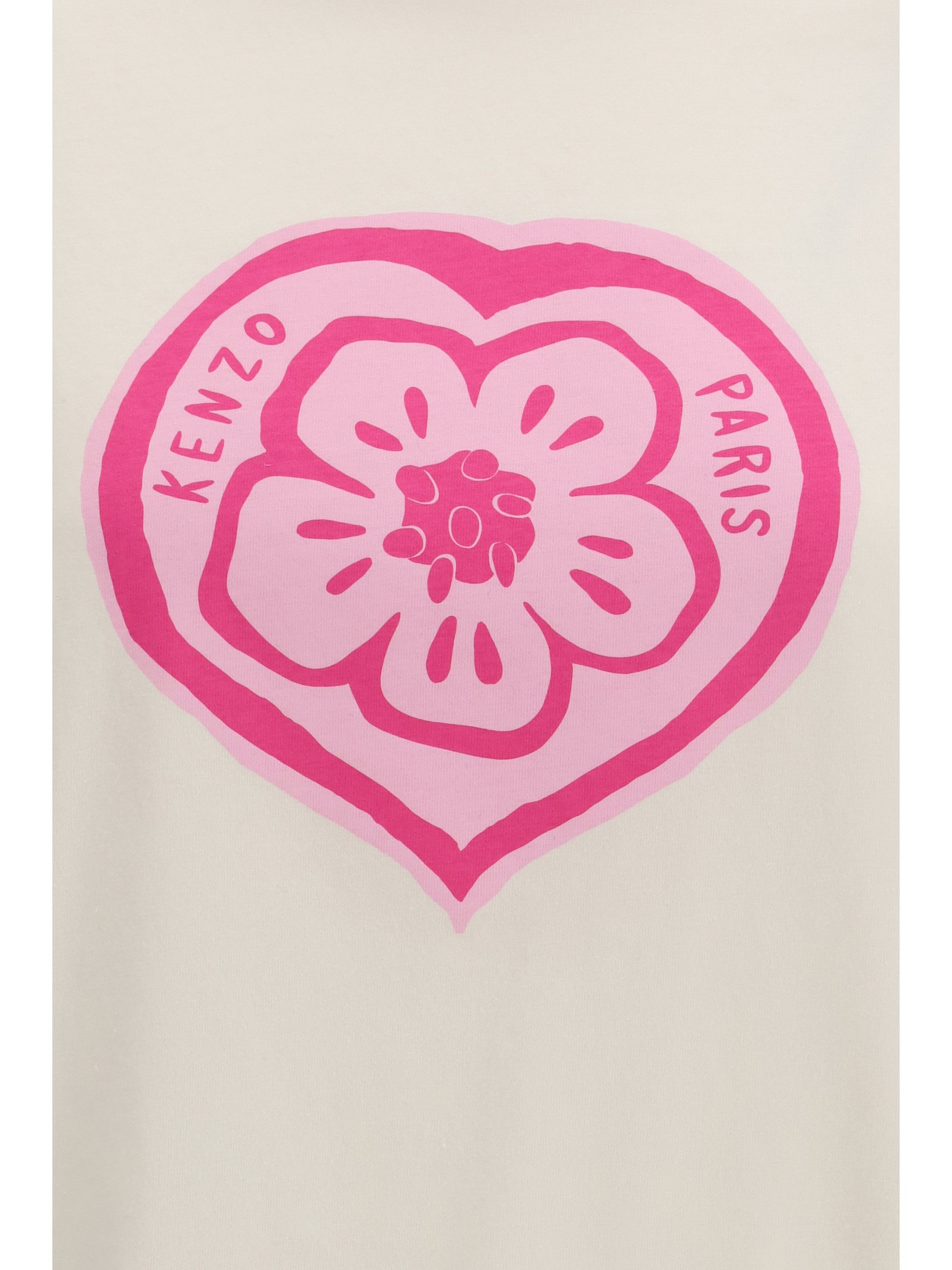 Kenzo Boke Heart T-shirt Size L / US 10 / IT 46 - 3 Thumbnail